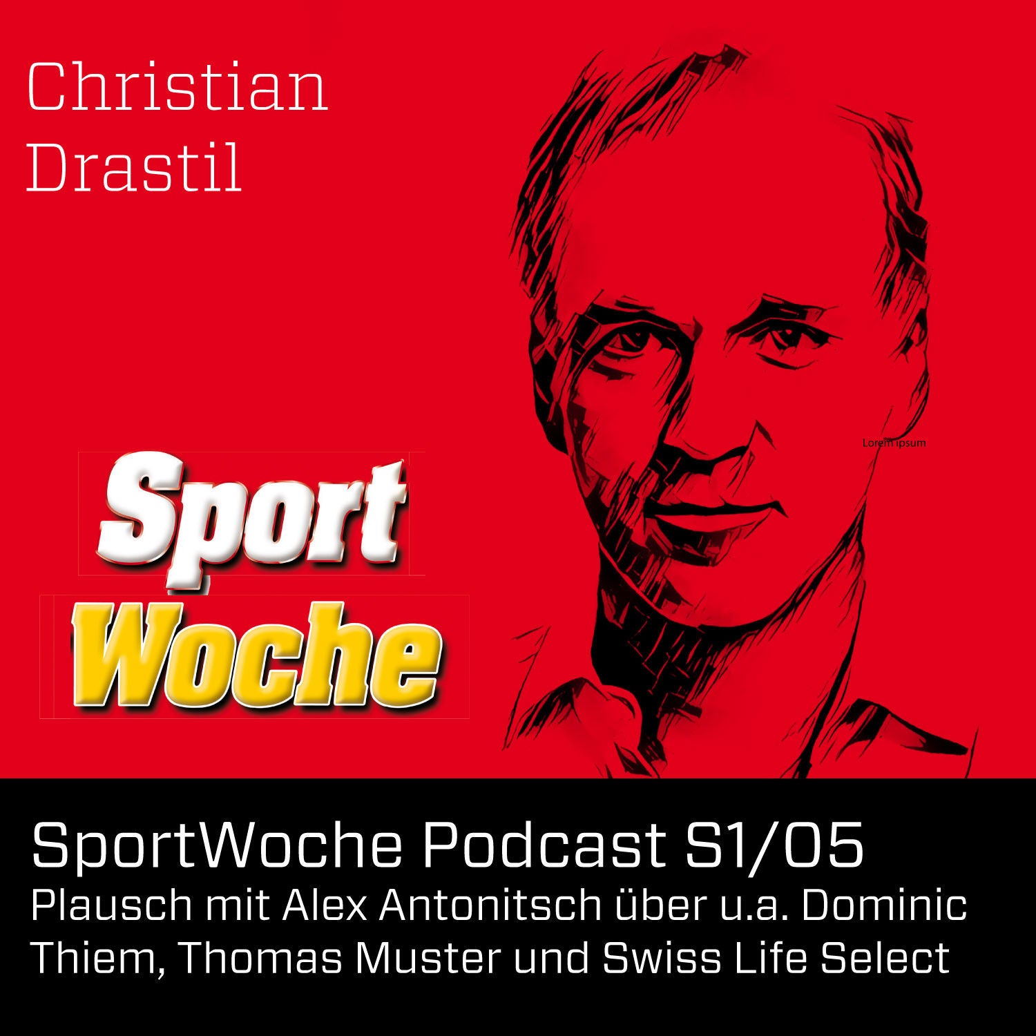 SportWoche Podcast S1/05: Plausch mit Alex Antonitsch über u.a. Dominic Thiem, Thomas Muster und Swiss Life Select