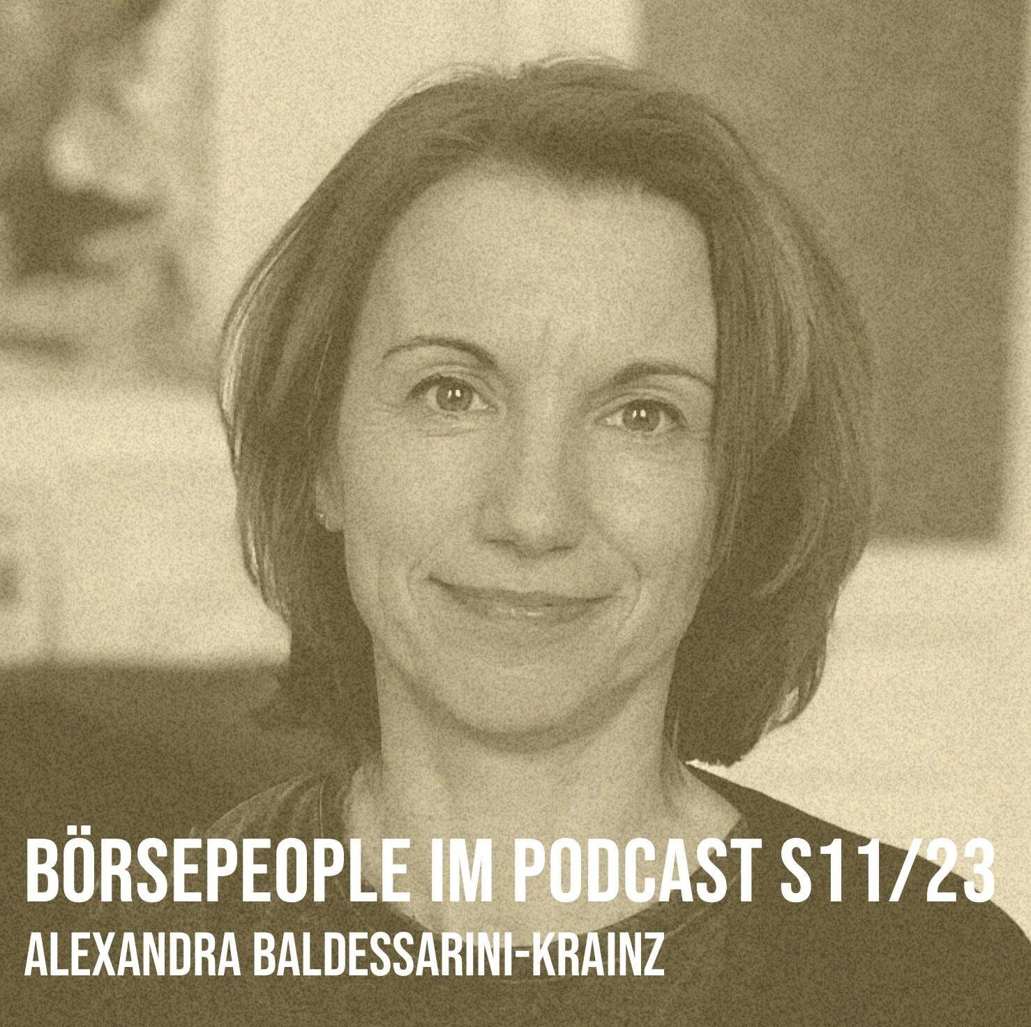 Börsepeople im Podcast S11/23: Alexandra Baldessarini-Krainz