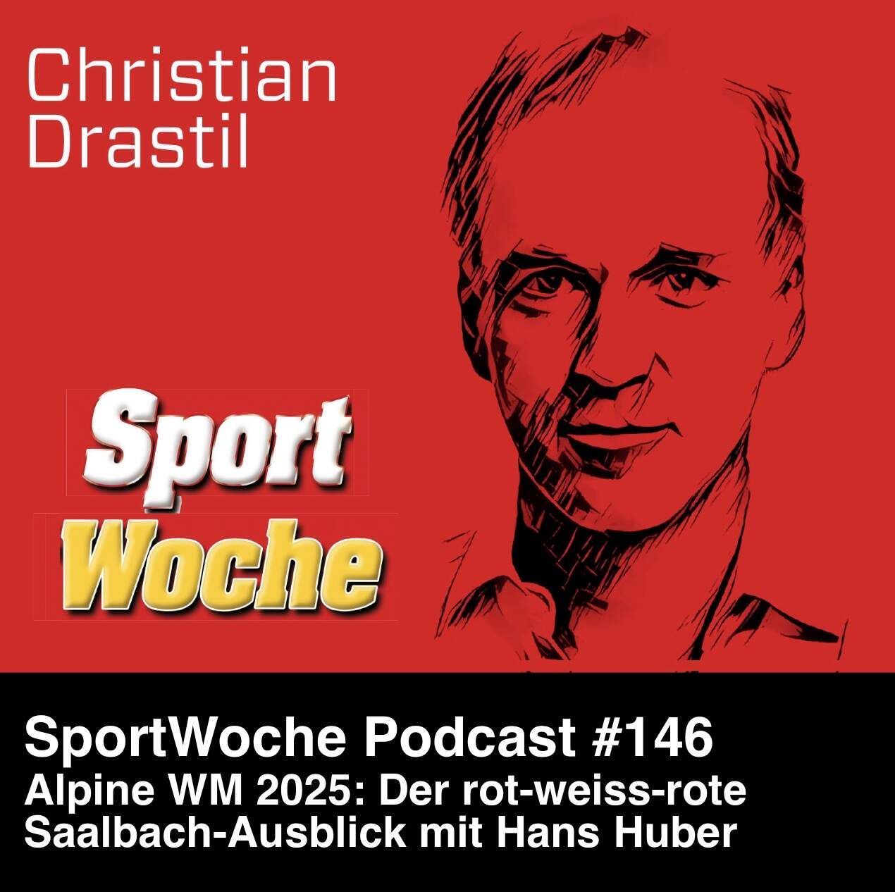 SportWoche Podcast #146: Ausblick Alpine Ski-WM Saalbach 2025 mit Hans Huber und rot-weiss-roter Brille