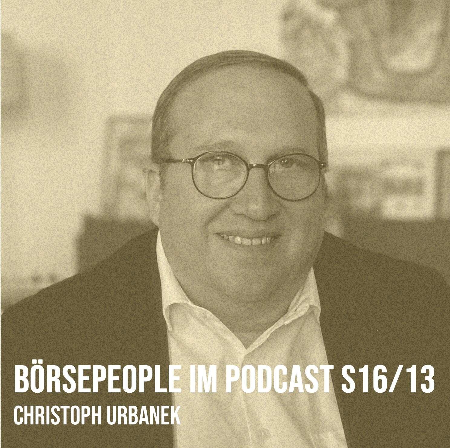 Börsepeople im Podcast S16/13: Christoph Urbanek