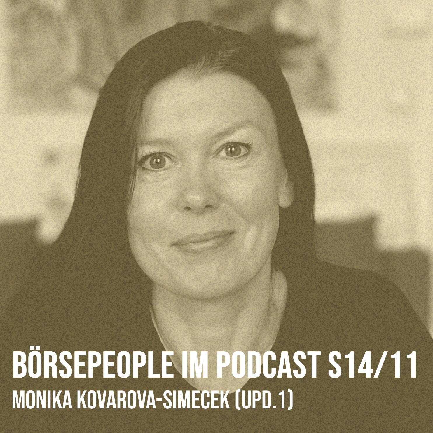 Börsepeople im Podcast S14/11: Monika Kovarova-Simecek (Upd. 1)