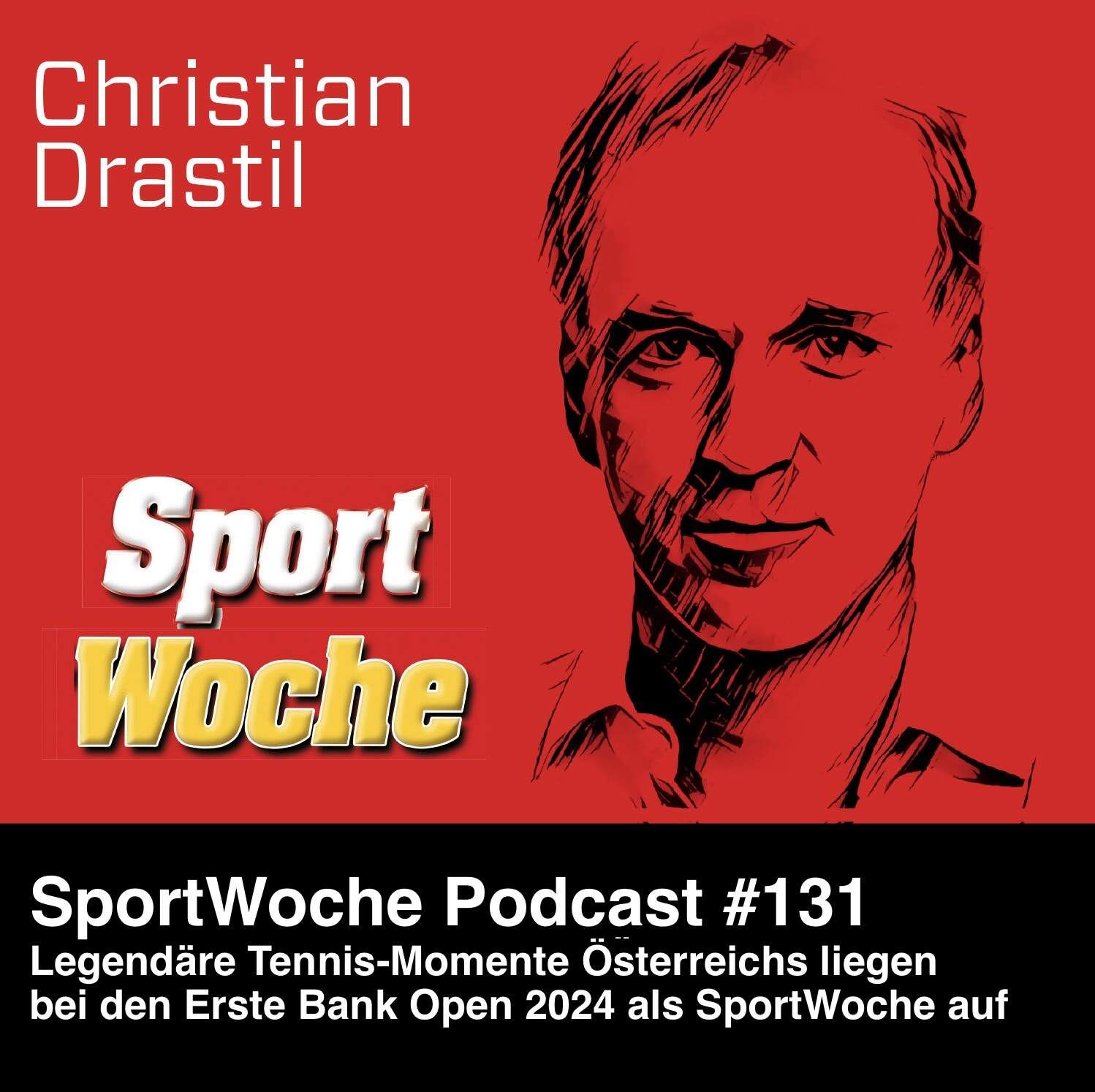 SportWoche Podcast #131: Legendäre Tennis-Momente Österreichs liegen bei den Erste Bank Open 2024 als SportWoche auf