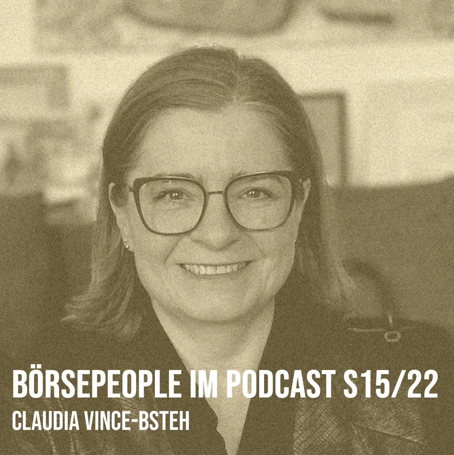 Börsepeople im Podcast S15/22: Claudia Vince-Bsteh
