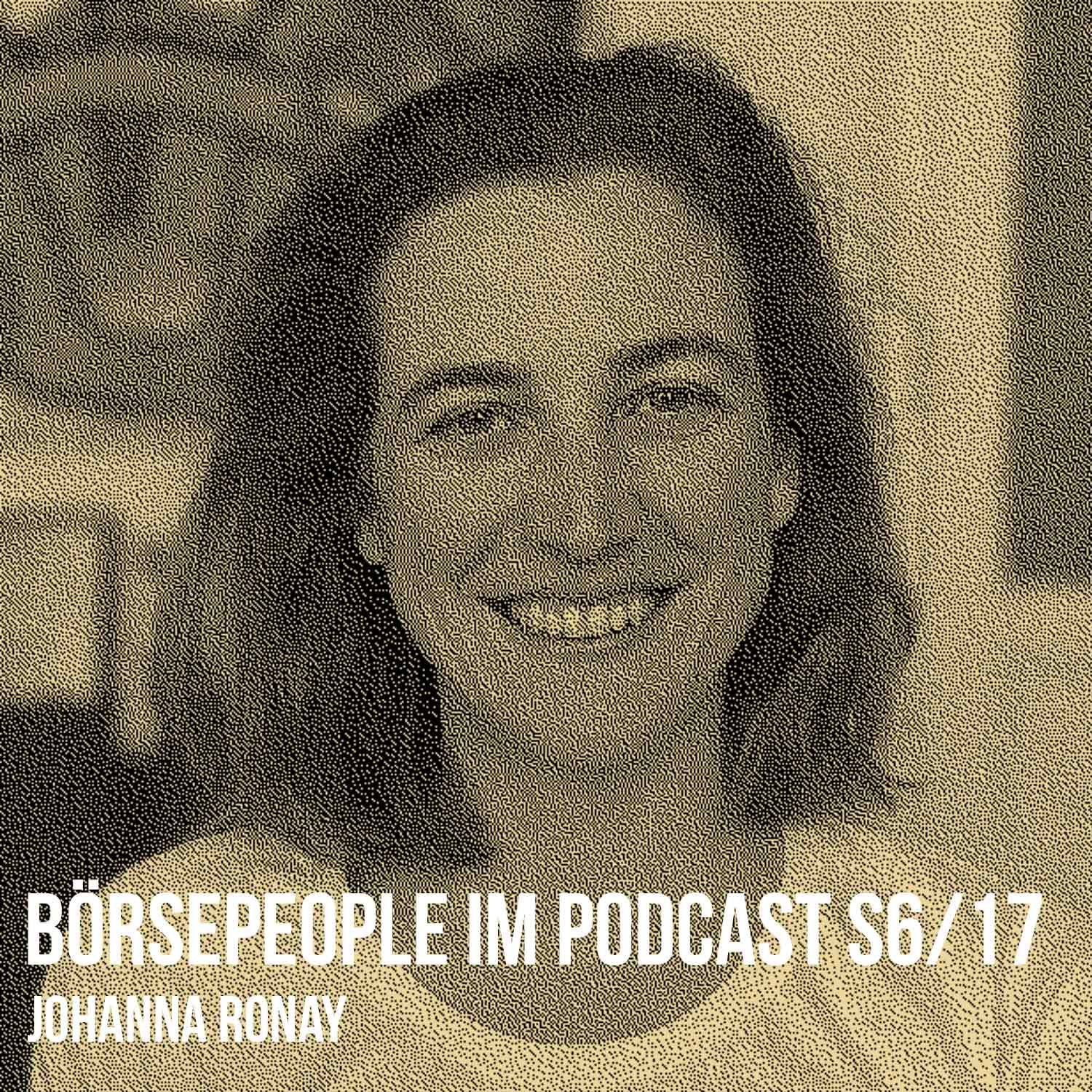 Börsepeople im Podcast S6/17: Johanna Ronay