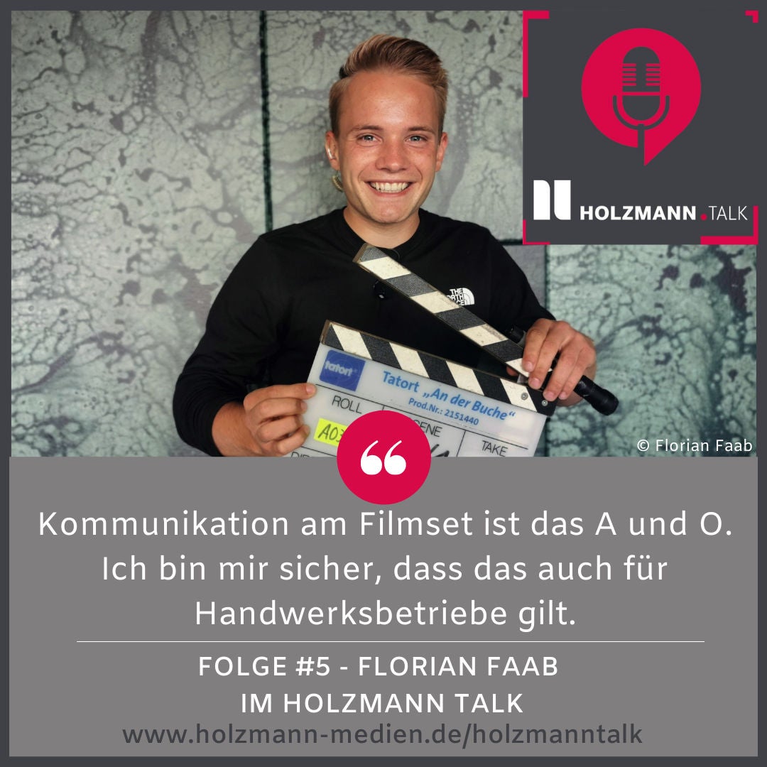 #5 Florian Faab, Set-Aufnahmeleiter beim Tatort des SWR: Was Unternehmensführung und Filmproduktion gemeinsam haben