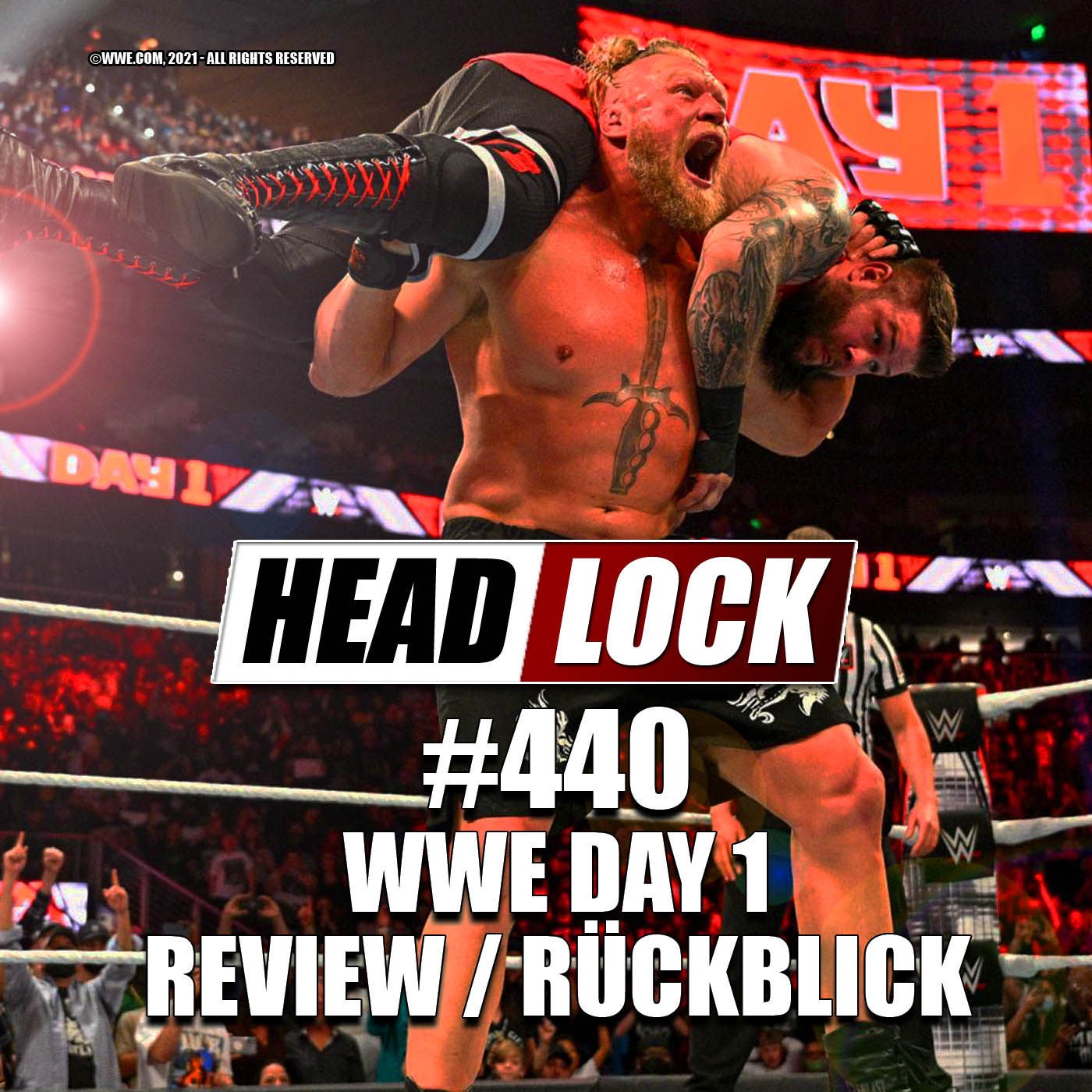 #440: WWE DAY 1 (Review / Rückblick) - LESNAR CRASHT NEUJAHR!