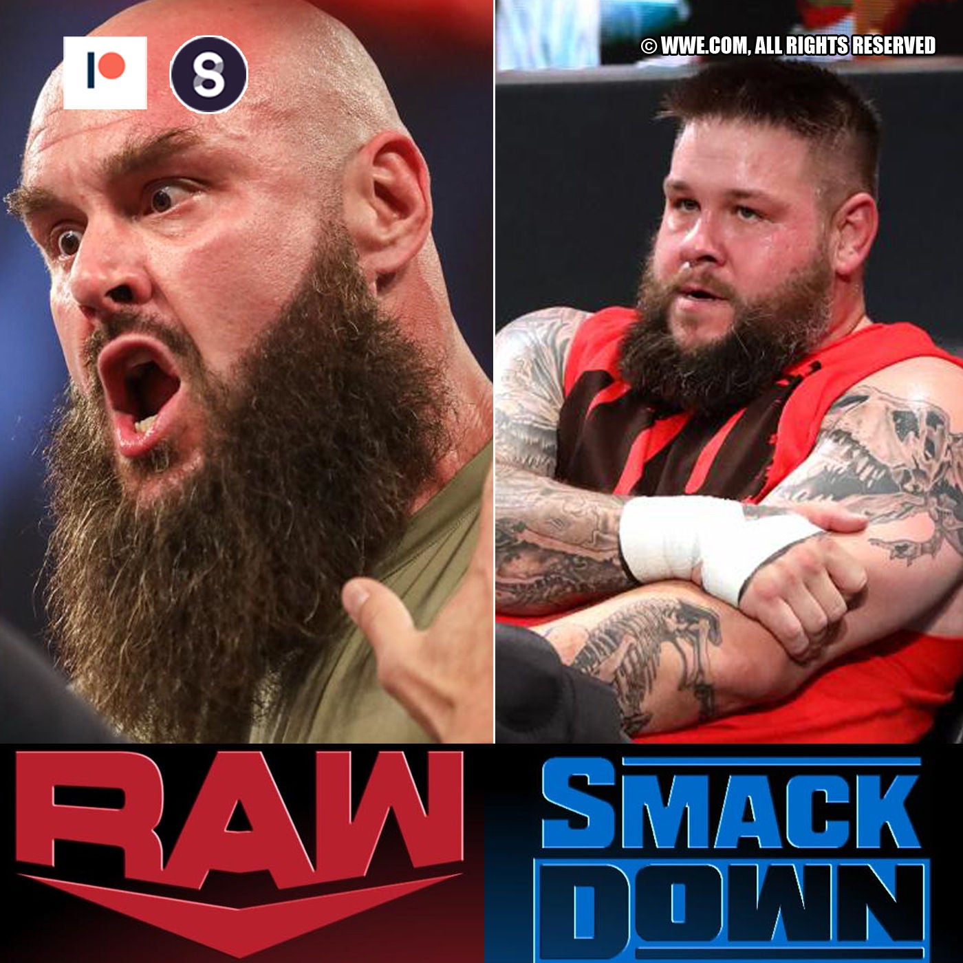 WWE RAW x SmackDown (Review / Rückblick): Neue Stories für WWE TLC - Strowman suspendiert, Owens vs. Reigns?!
