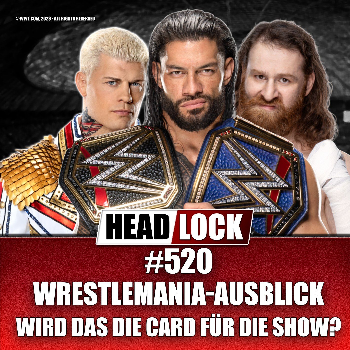 #520: WWE Wrestlemania 39 – Wird das die Card für die größte Show des Jahres?