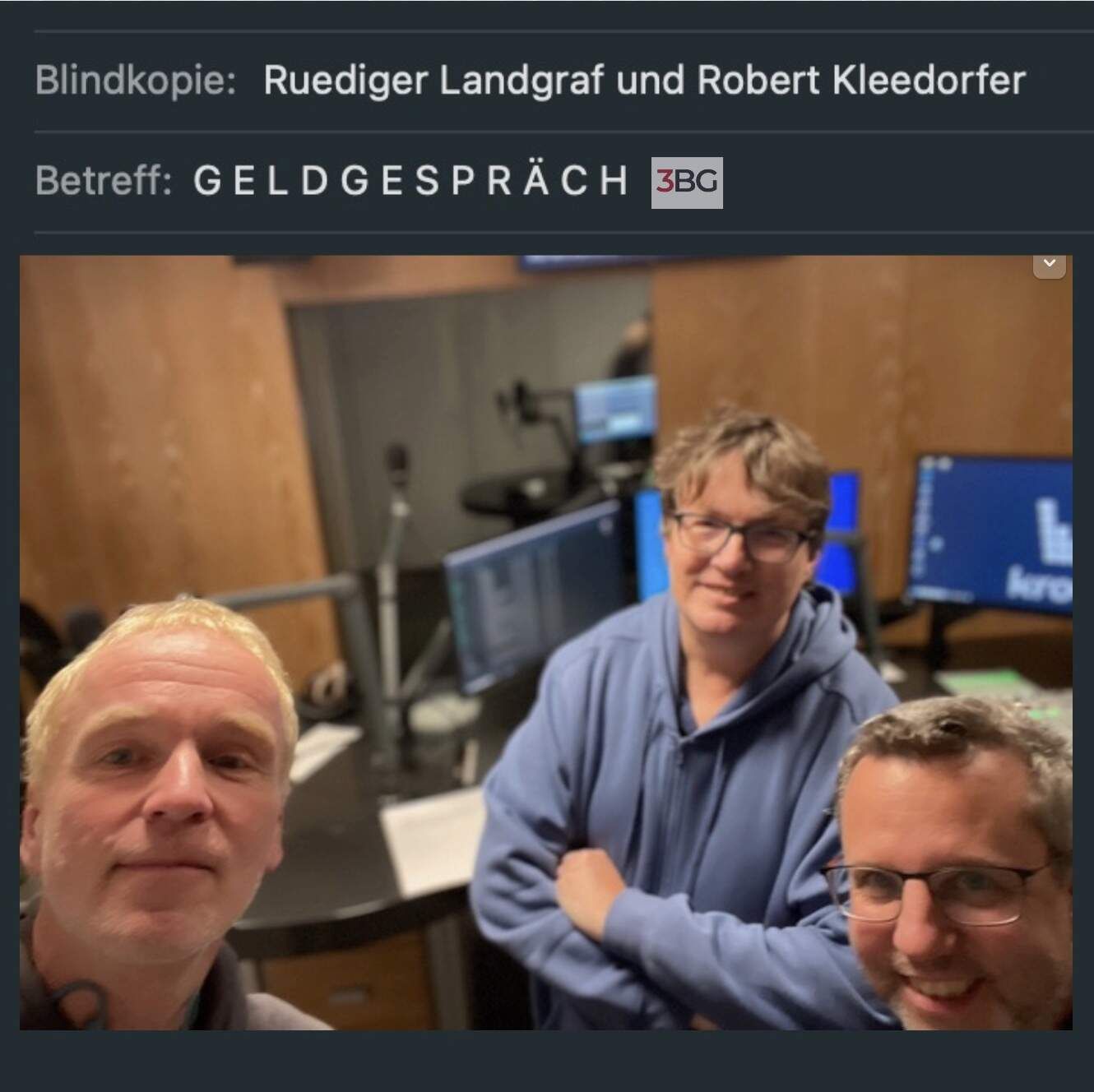 Geldgespräch mit Rüdiger Landgraf und Robert Kleedorfer (S01/01)
