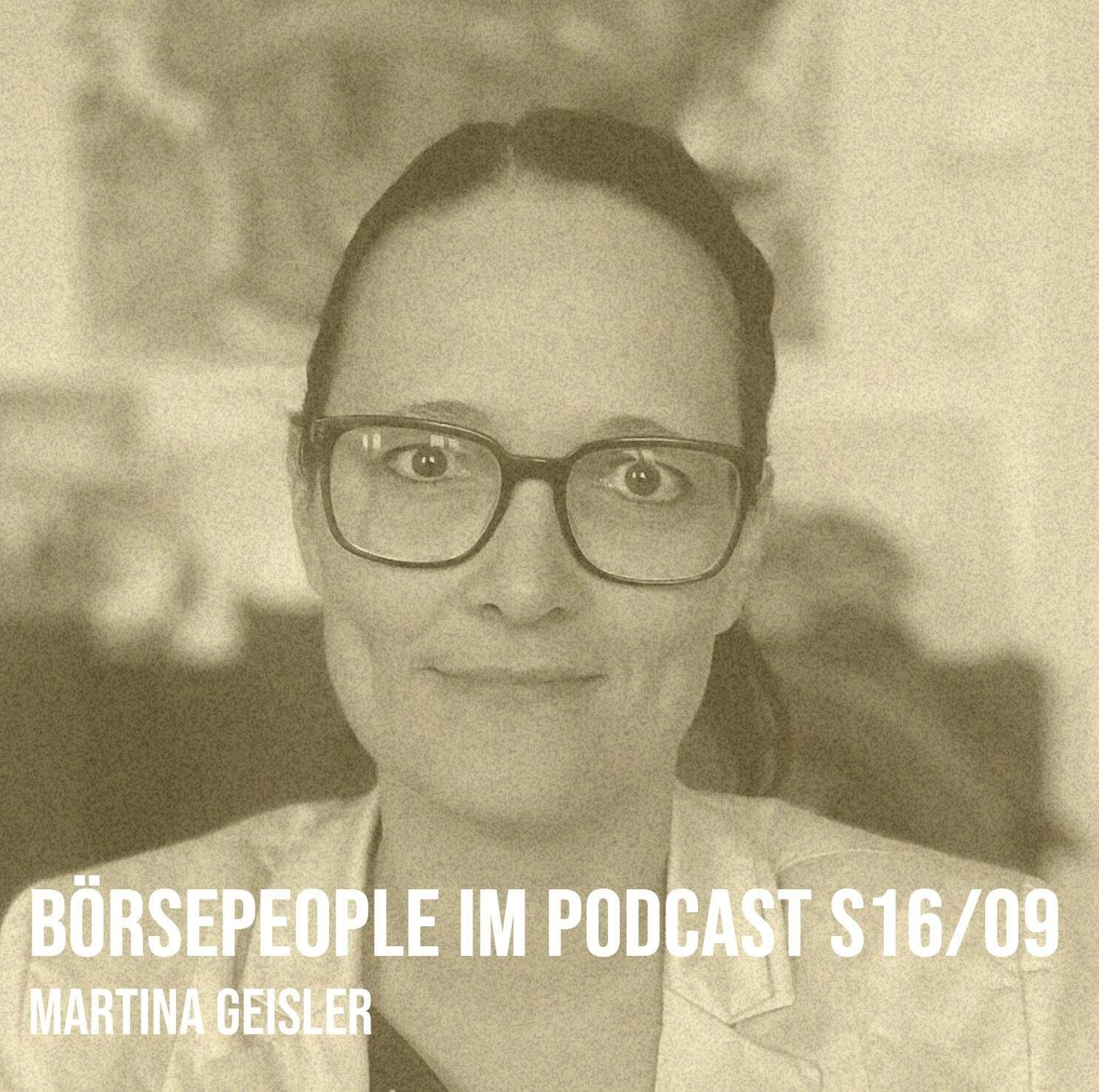 Börsepeople im Podcast S16/09: Martina Geisler
