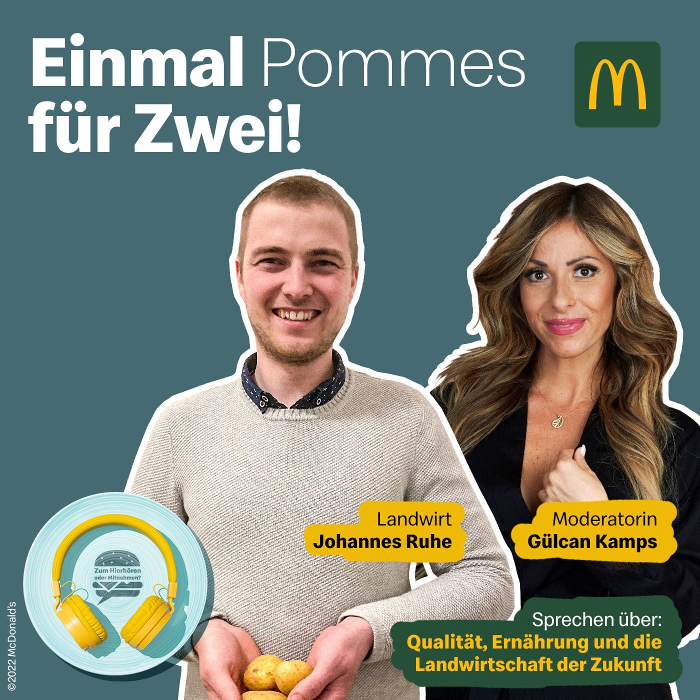 Einmal Pommes für Zwei: Alles bio, oder was? Über die Landwirtschaft der Zukunft und Kartoffeln mit Modelmaßen