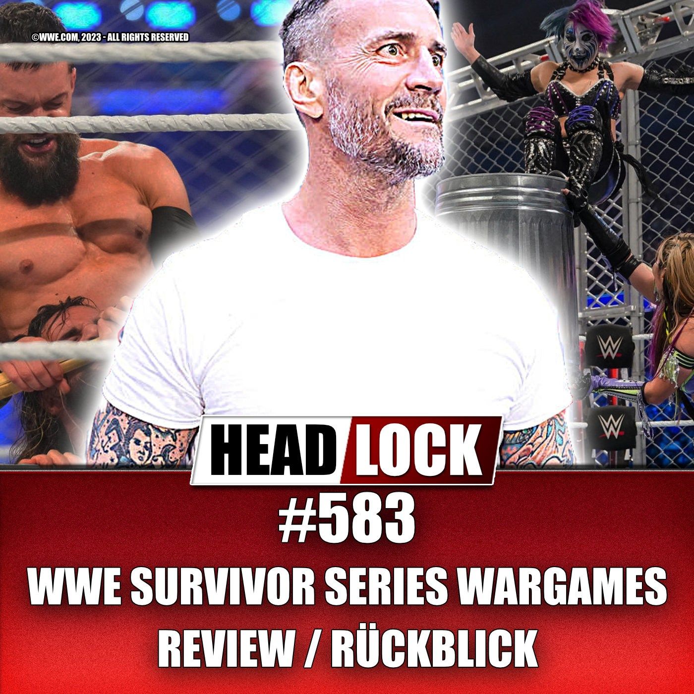 #583: WWE Survivor Series - Wargames (Review / Rückblick) - CM PUNK ZURÜCK - Chicago explodiert!