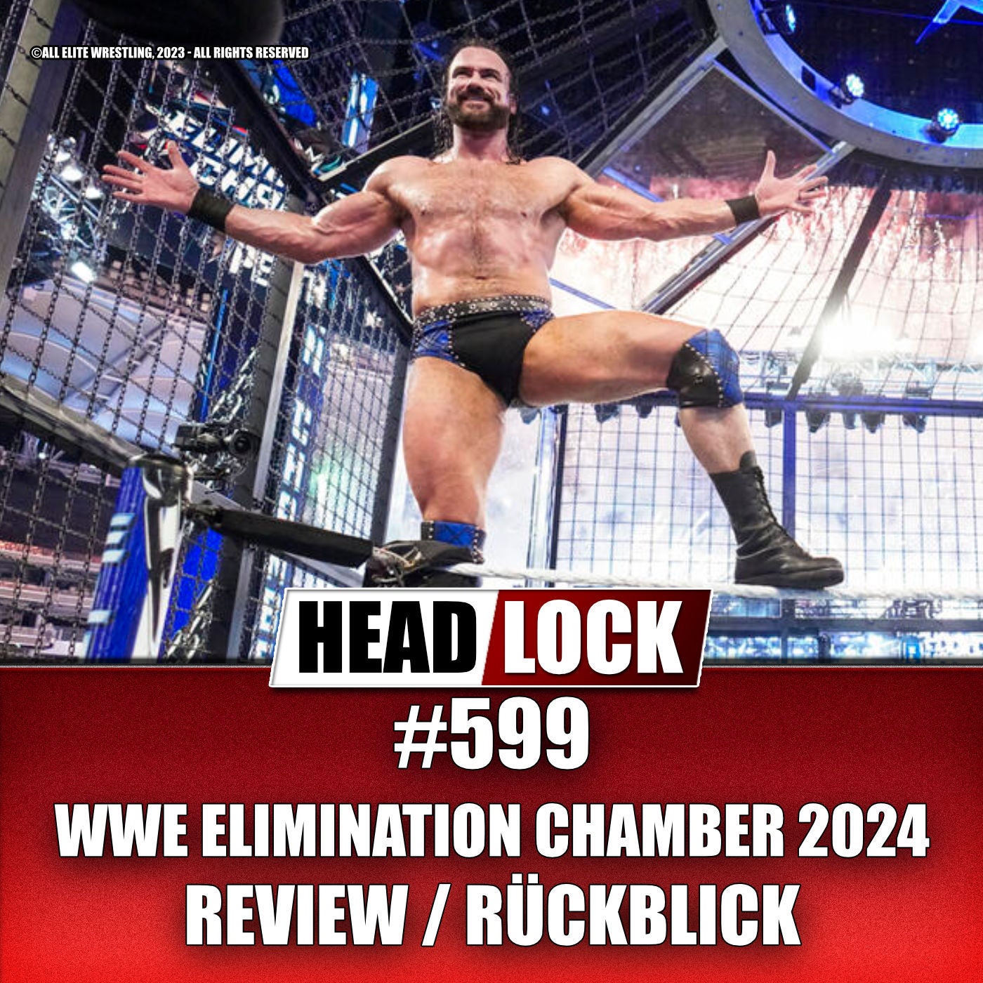 #599: WWE Elimination Chamber 2024 (Review / Rückblick) - ERST AUSTRALIEN, DANN WRESTLEMANIA!