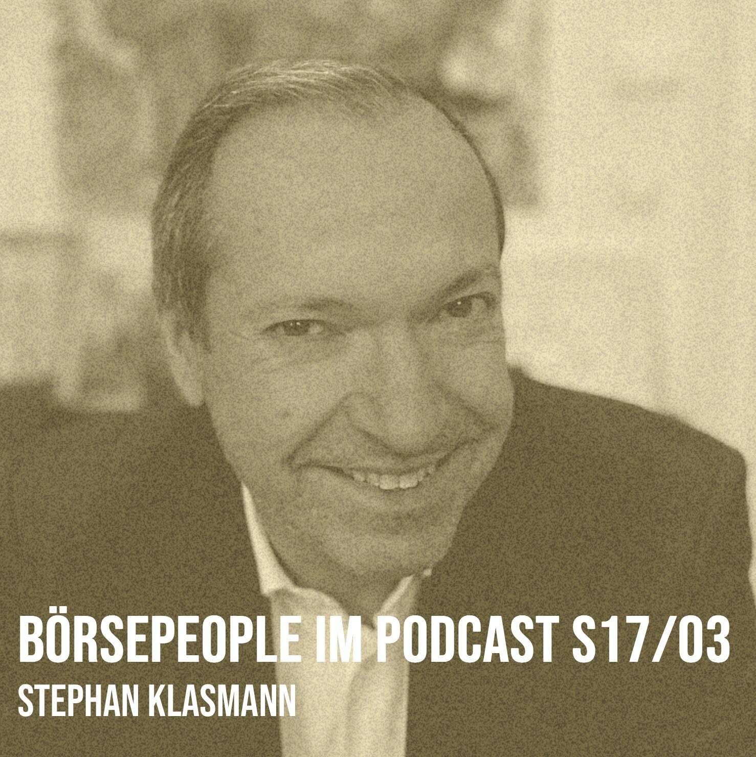Börsepeople im Podcast S17/03: Stephan Klasmann