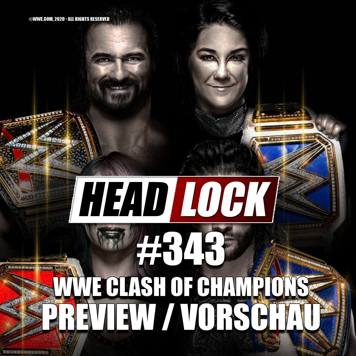 #343: WWE Clash of Champions (Vorschau / Preview) - GOLDRAUSCH