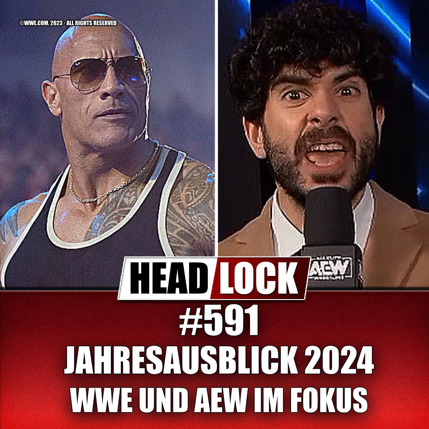 #591: Wrestling-Jahresausblick 2024 – Trends, Fehden und Entwicklungen für WWE und AEW