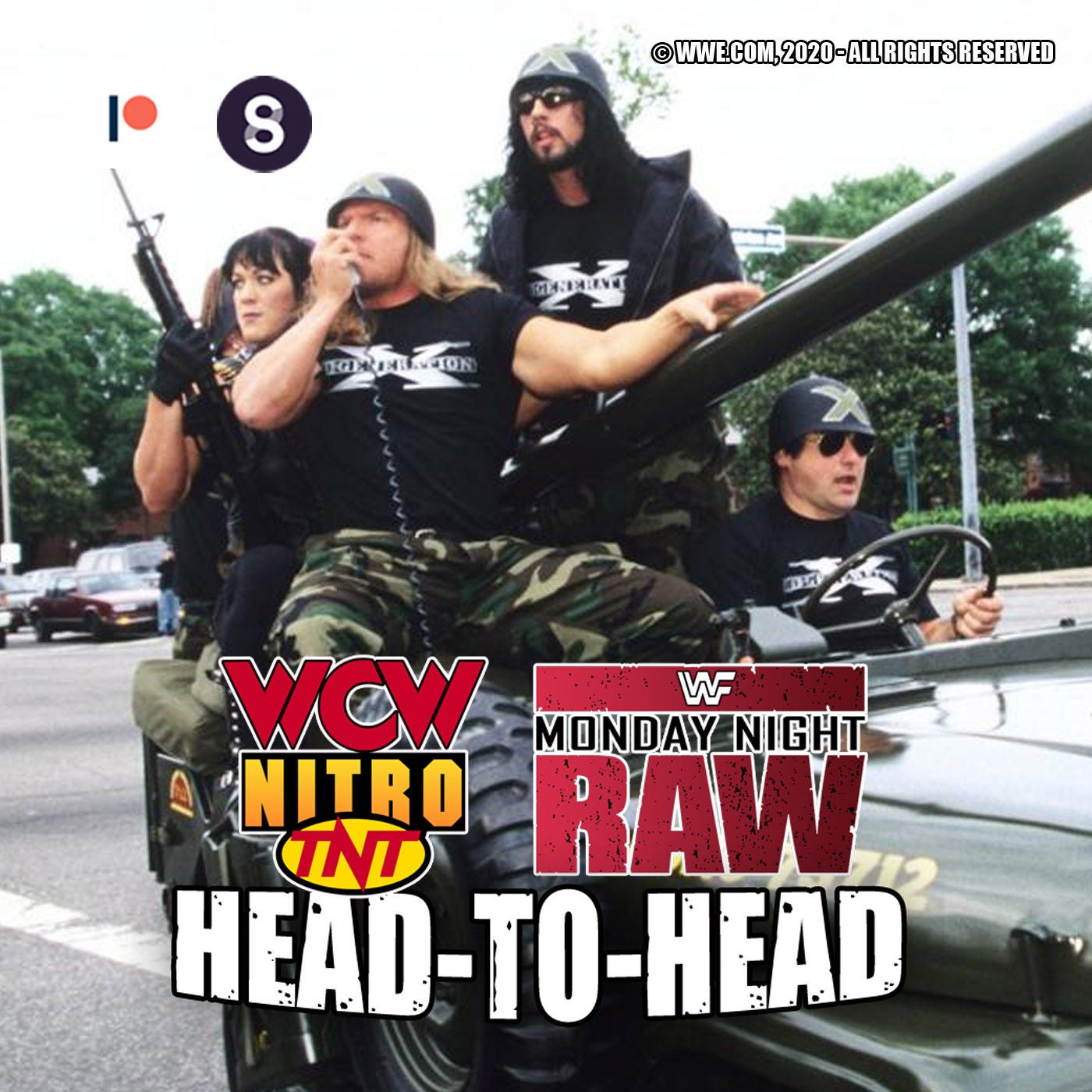 Die DX Invasion bei WCW Nitro vs. den Heelturn von Bret Hart | WWE RAW und WCW Nitro in Head-To-Head