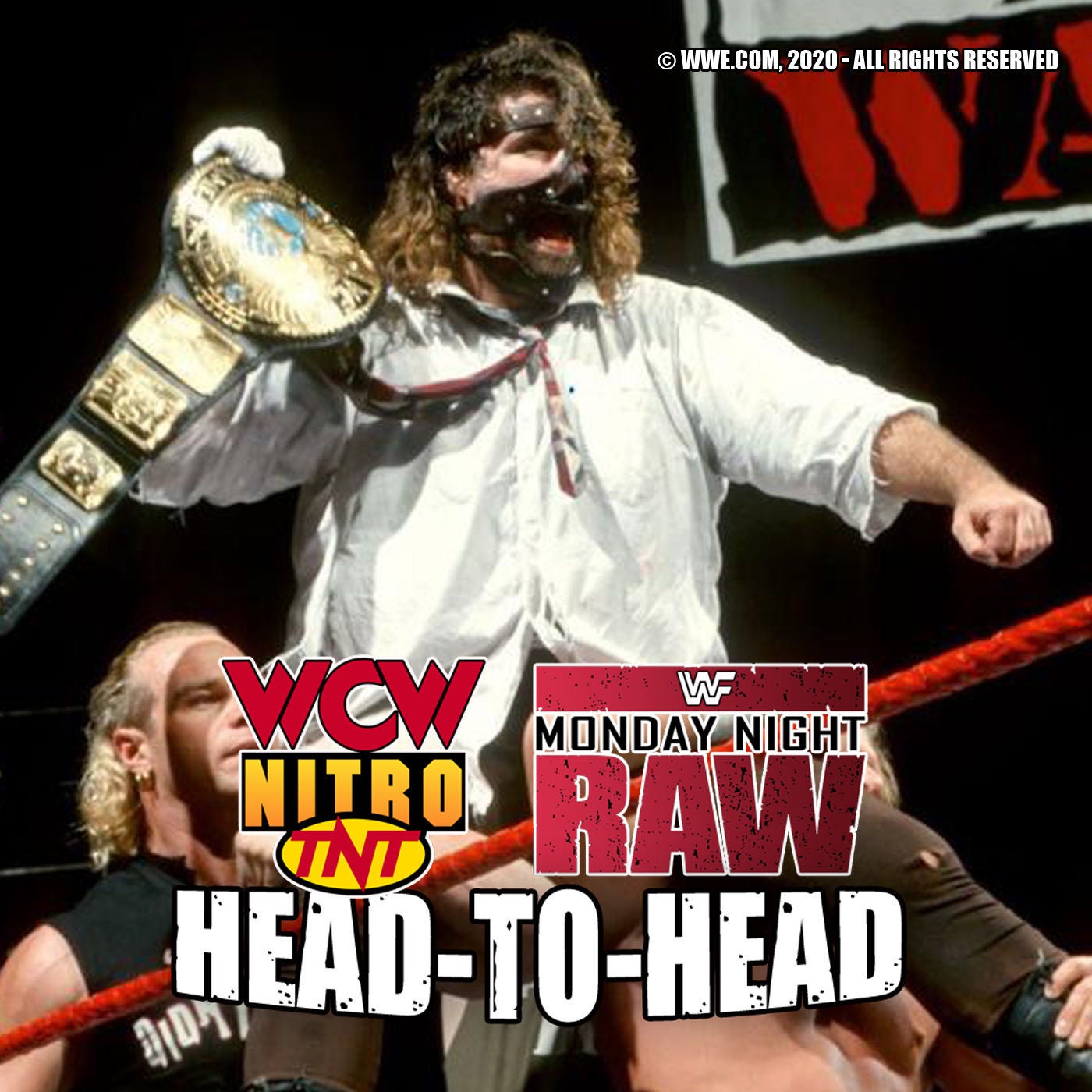 #312: Der Fingerpoke bei WCW Nitro, Mankinds Titelgewinn bei WWF RAW | Head-To-Head