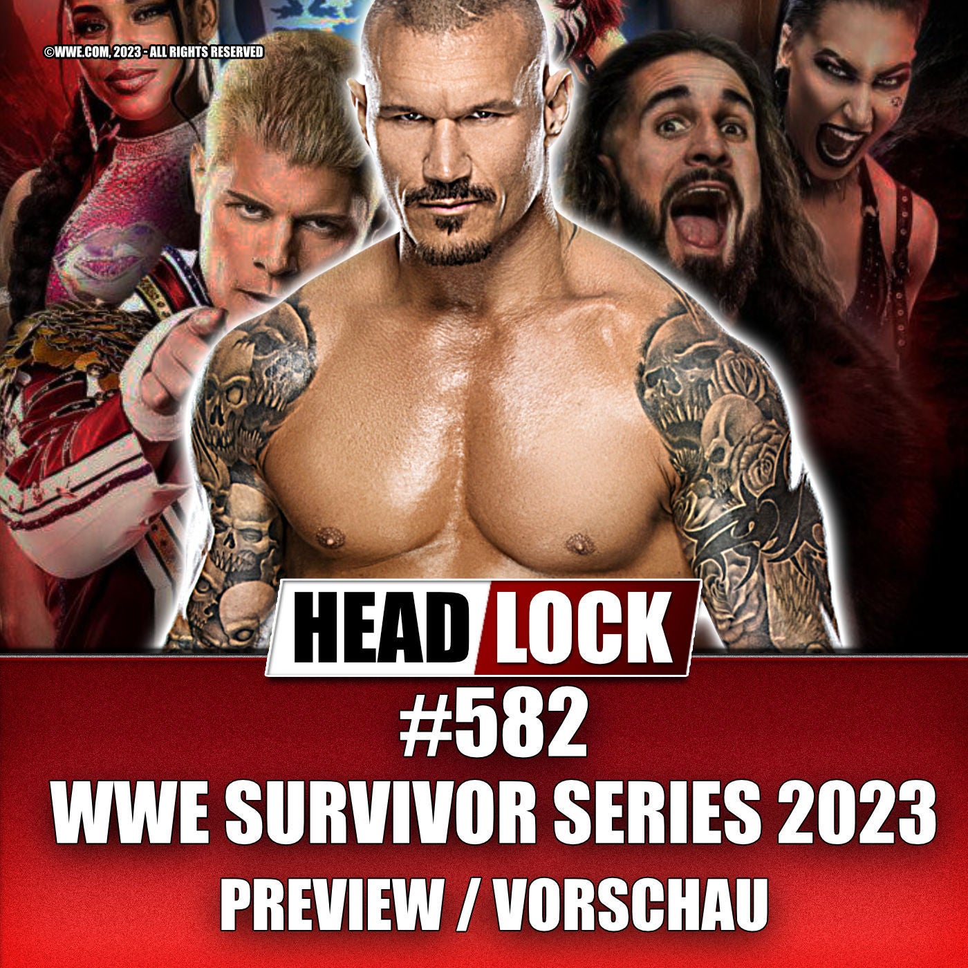 #582: WWE Survivor Series 2023 (Preview / Vorschau) - RANDY ORTON ZURÜCK! Damage Ctrl in der Krise?