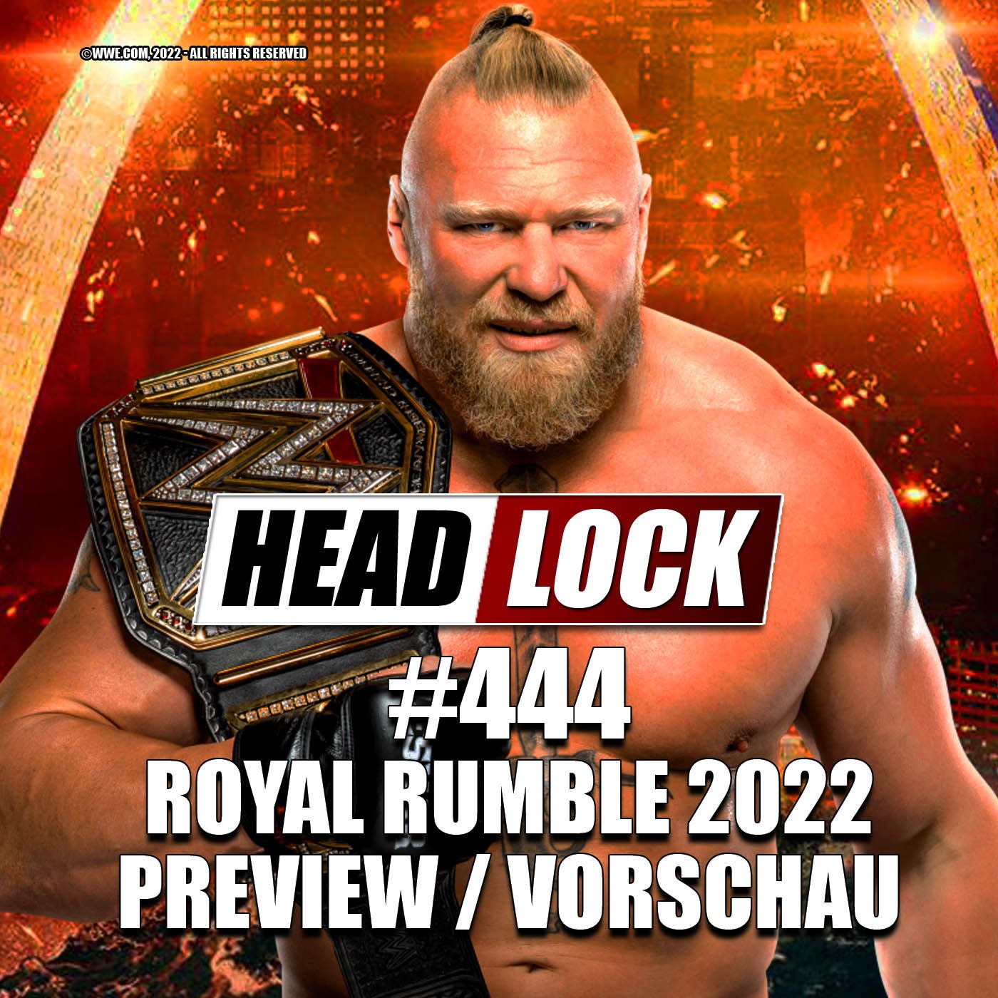 #444: WWE Royal Rumble 2022 (Preview / Vorschau) - WER LÖST DAS WRESTLEMANIA-TICKET?