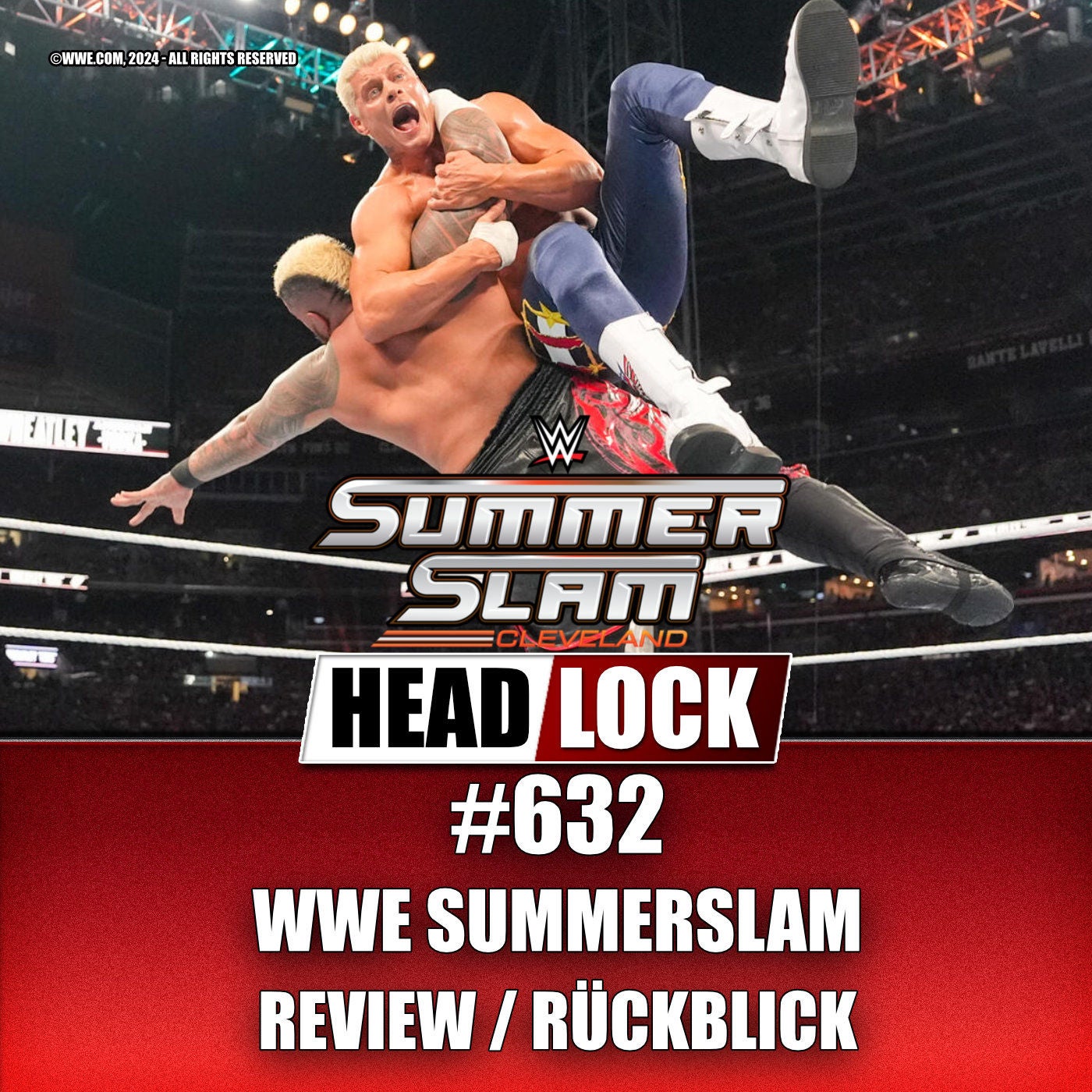 #632: WWE SummerSlam 2024 (REVIEW / RÜCKBLICK) - War diese Show wegweisend für WWE?