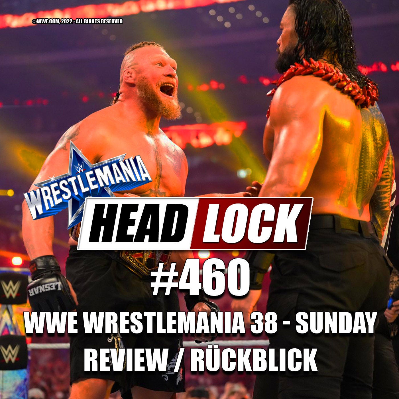 #460: WWE Wrestlemania 38 - Sunday (Review / Rückblick) - ZWISCHEN COMEDY-GOLD UND KATASTROPHE!