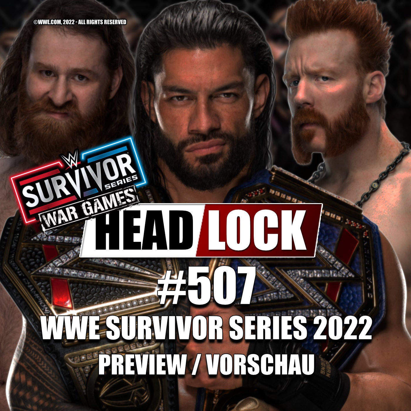 #507: WWE Survivor Series 2022 (Preview / Vorschau) - WAR GAMES!