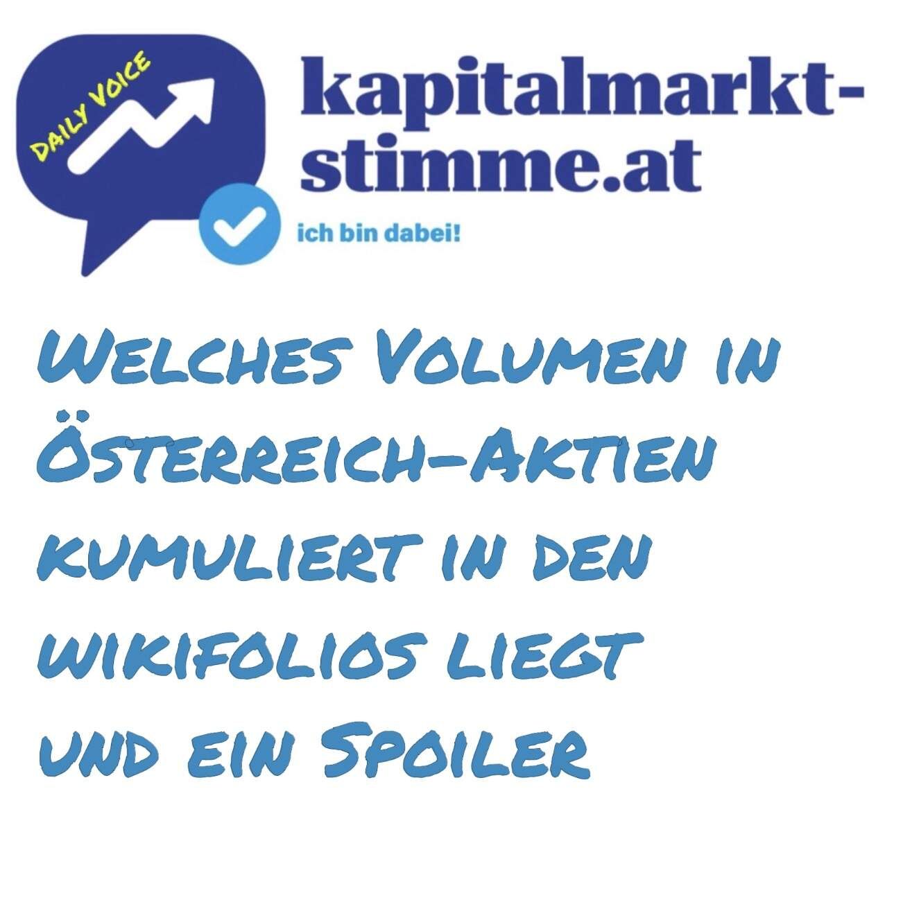 kapitalmarkt-stimme.at daily voice 120/365: Welches Volumen in Austro-Aktien dem Geschäft von Raiffeisen Zertifikate zuordenbar ist