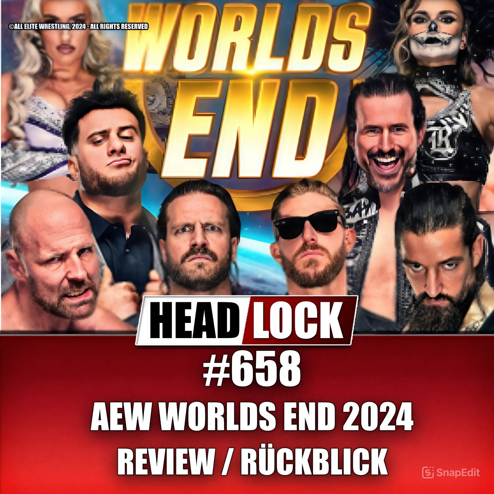 AEW Worlds End (REVIEW / RÜCKBLICK) - AEW-KNALL ZUM JAHRESENDE?