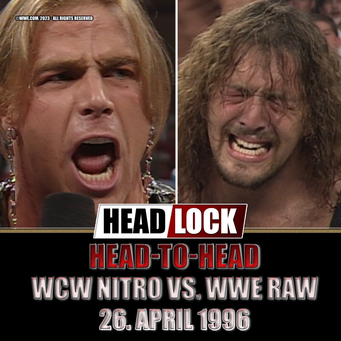WCW Nitro vs. WWE RAW: Skandal um Shawn Michaels - The Giant zerstört Ric Flair | Head-To-Head