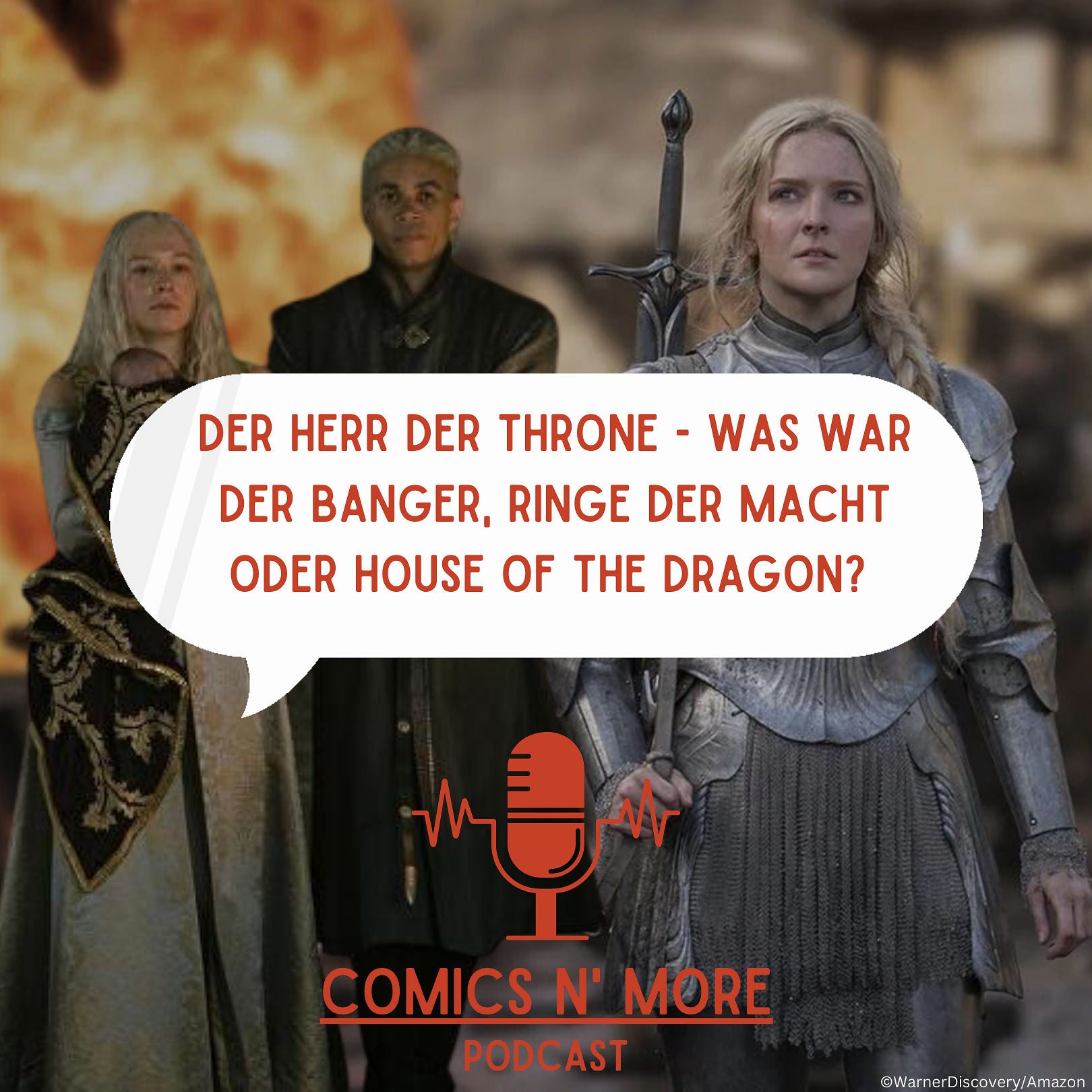 Folge 32: Der Herr der Throne - Was war der Banger Ringe der Macht oder House of the Dragon?