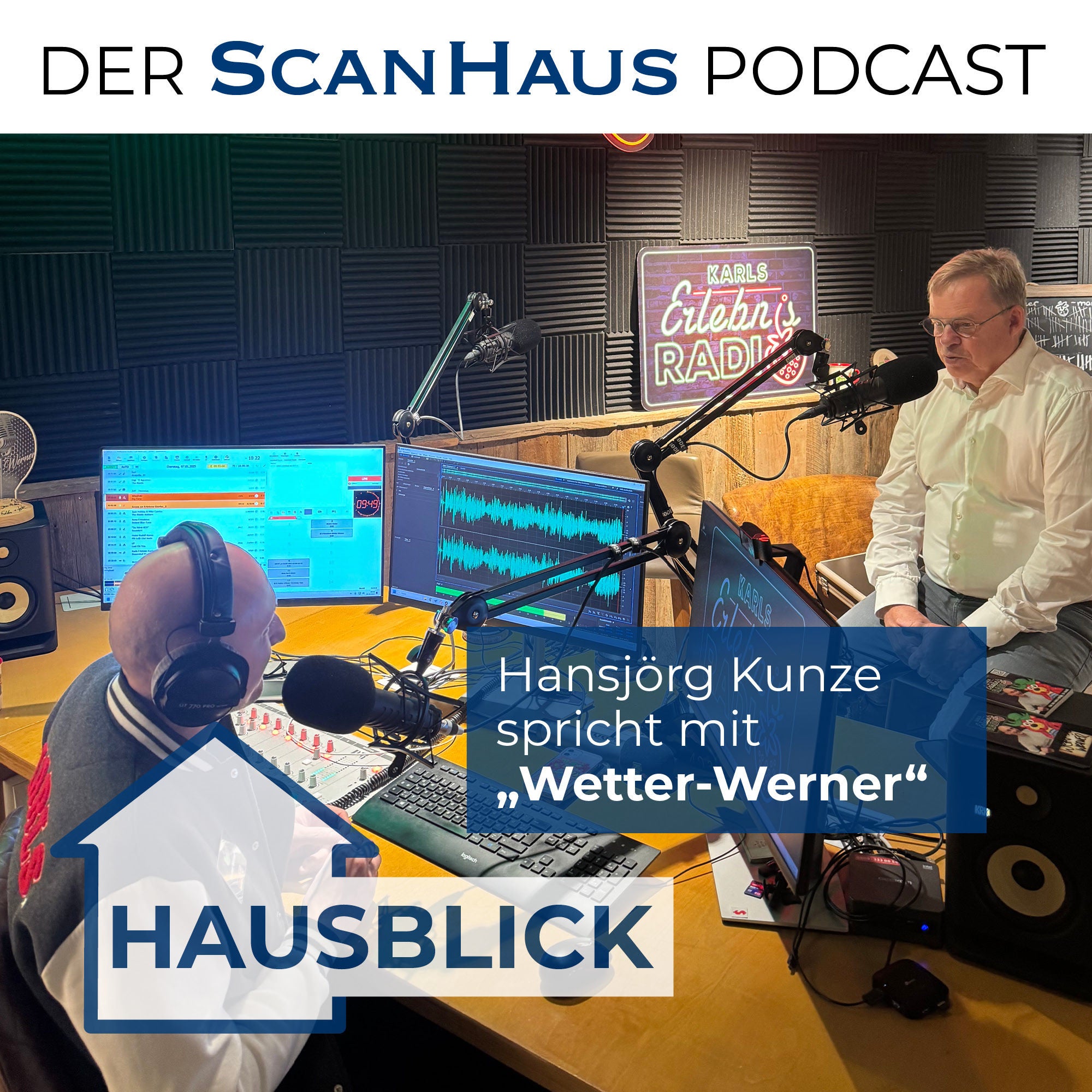 Der Hausblick trifft Wetter-Werner: Live vom Erdbeerfeld bei Karls Erlebnis-Radio