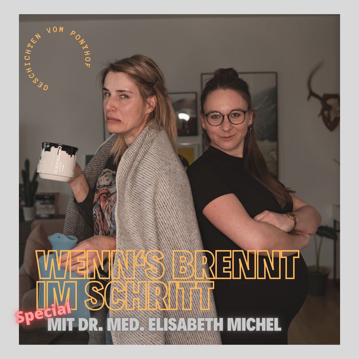 Wenn's brennt im Schritt