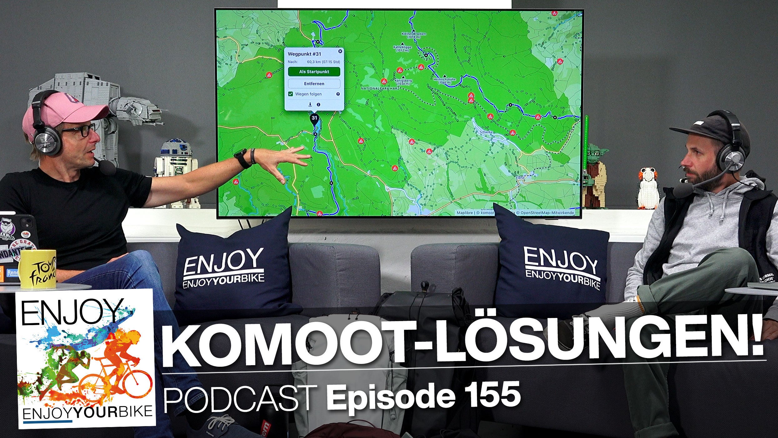 155: Komoot Startpunkt ändern & Routenvorschläge! Garmin Fenix 8 Kinderkrankheiten? Konservierungsstoffe & Gels?