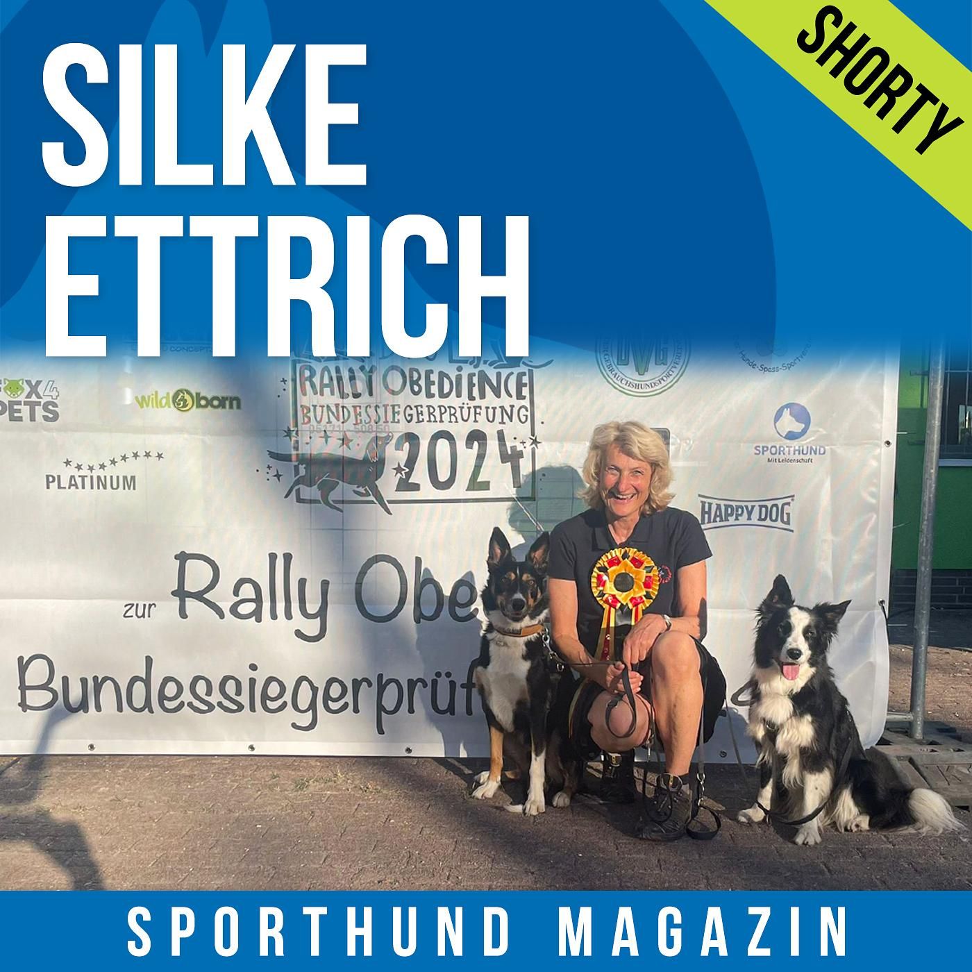 Shorty: Silke Ettrich - Rally Obedience Bundessiegerin