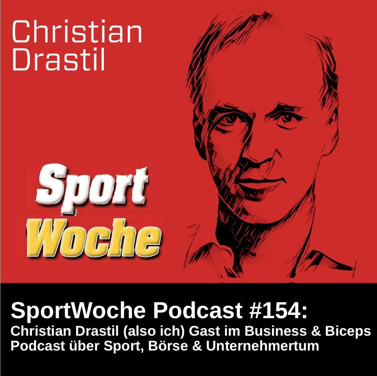 SportWoche Podcast #154: Christian Drastil zu Gast im Business & Biceps Podcast über Sport, Börse & Unternehmertum