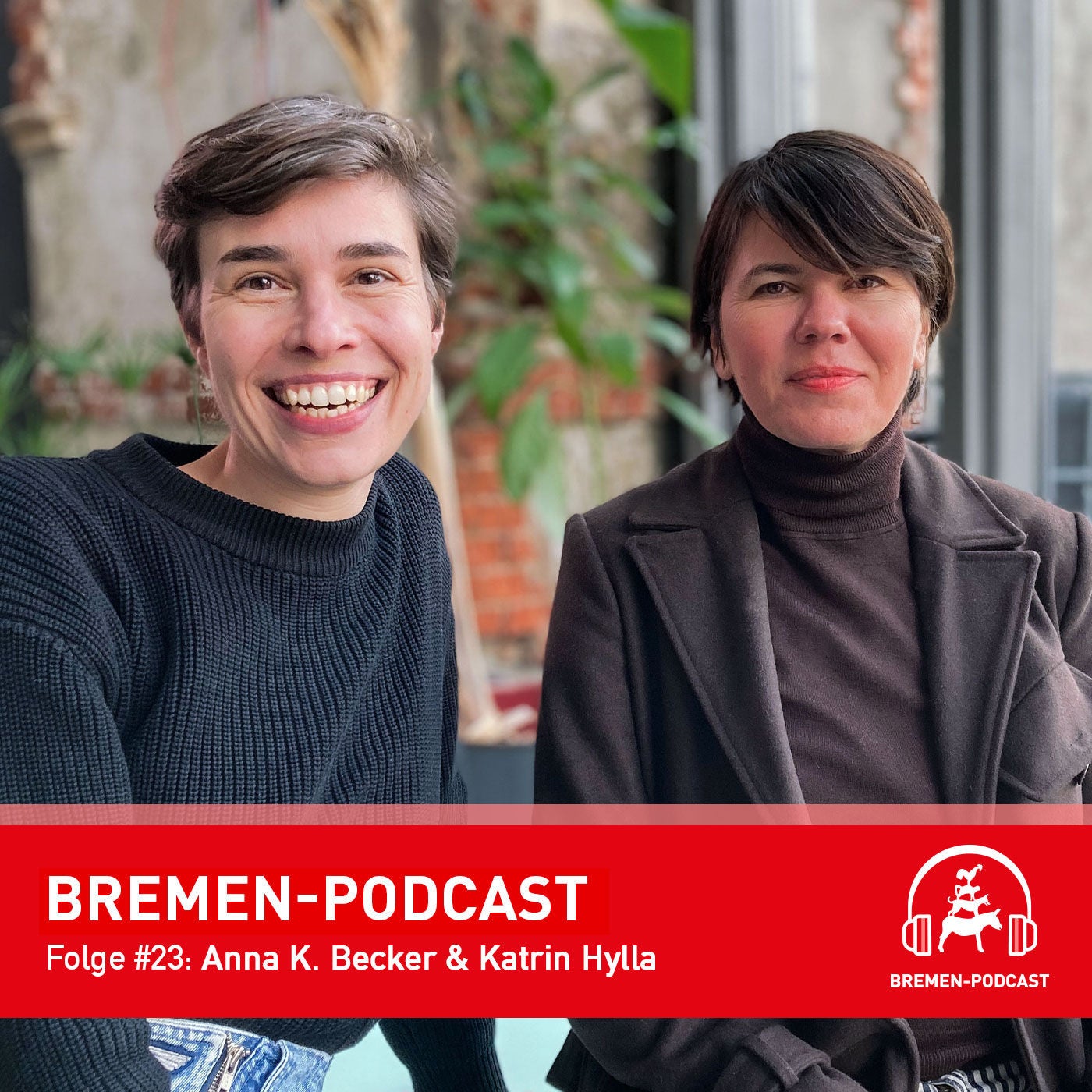 Anna K. Becker und Katrin Hylla über beide Weserseiten
