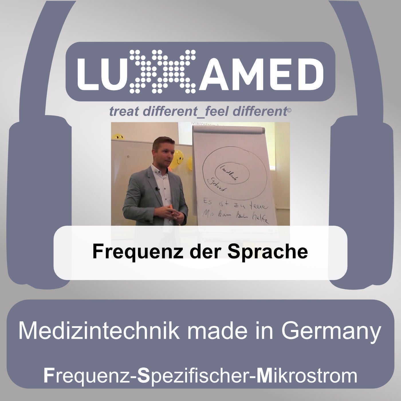 Frequenz der Sprache
