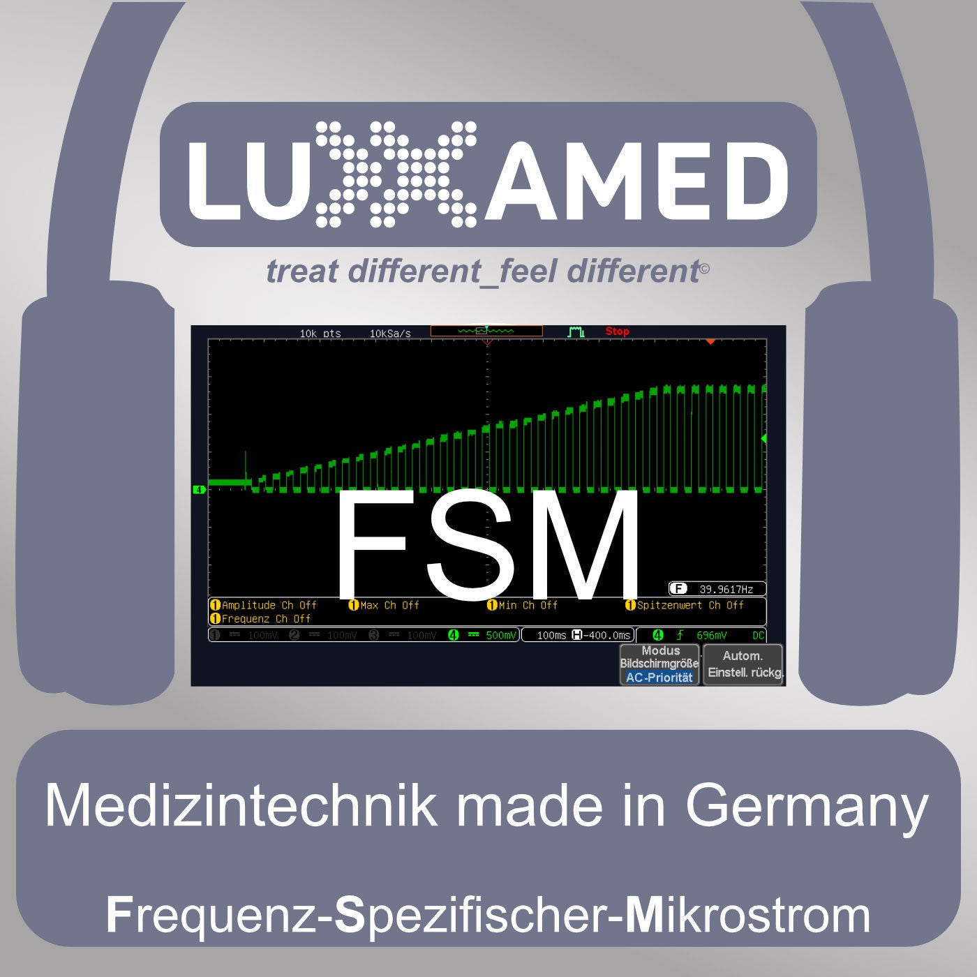 FSM – Frequenz-Spezifischer-Mikrostrom in der Luxxamed-Anwendung