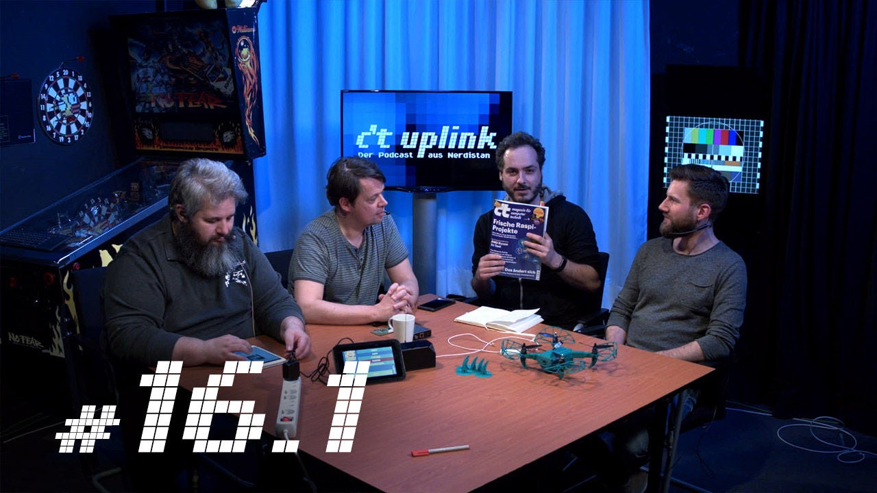 c't uplink 16.1: Raspberry Pi Projekte, Verträge online kündigen, DVB-T2 HD