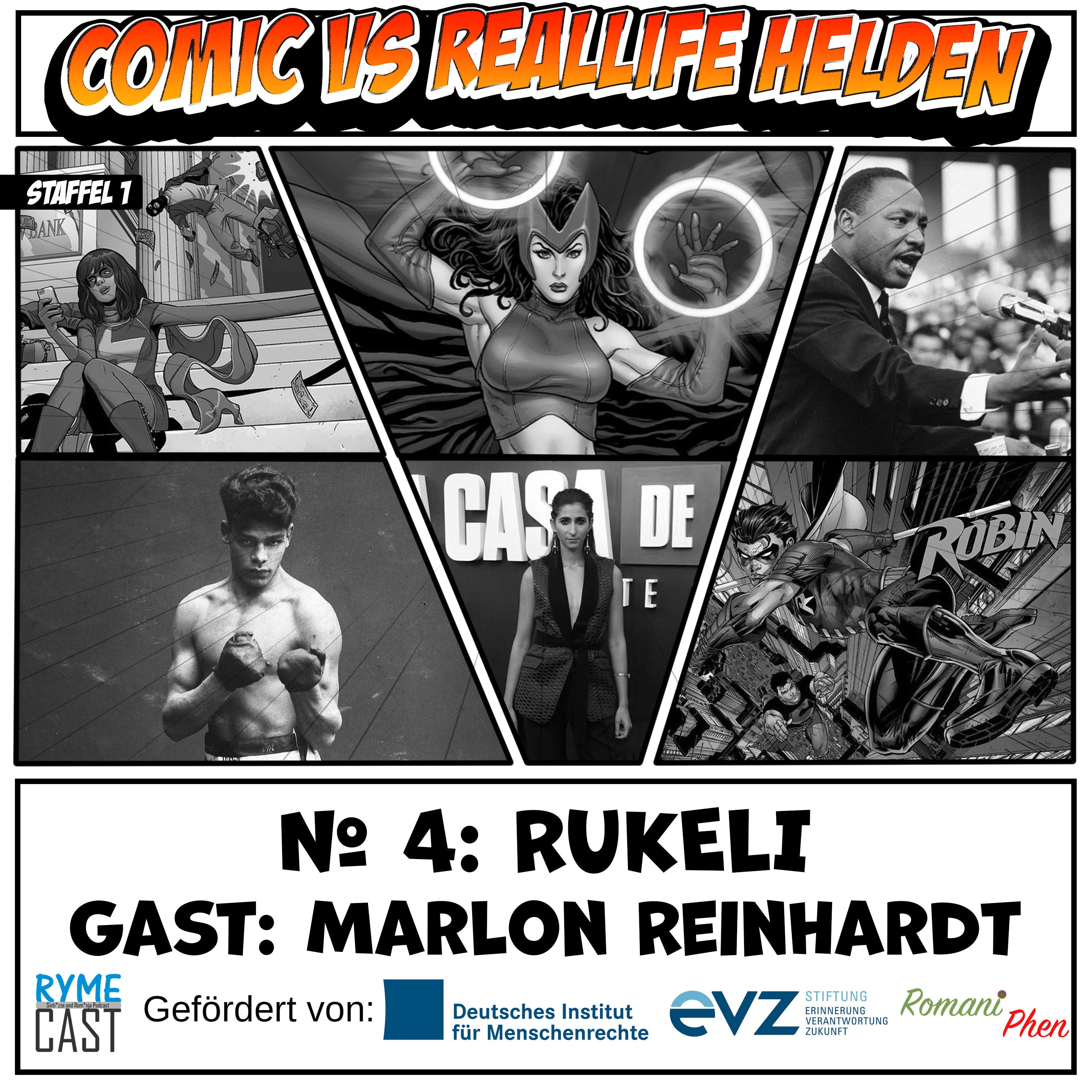 Comic VS Reallife Helden #4 | Rukeli | Zu Gast: Marlon Reinhardt