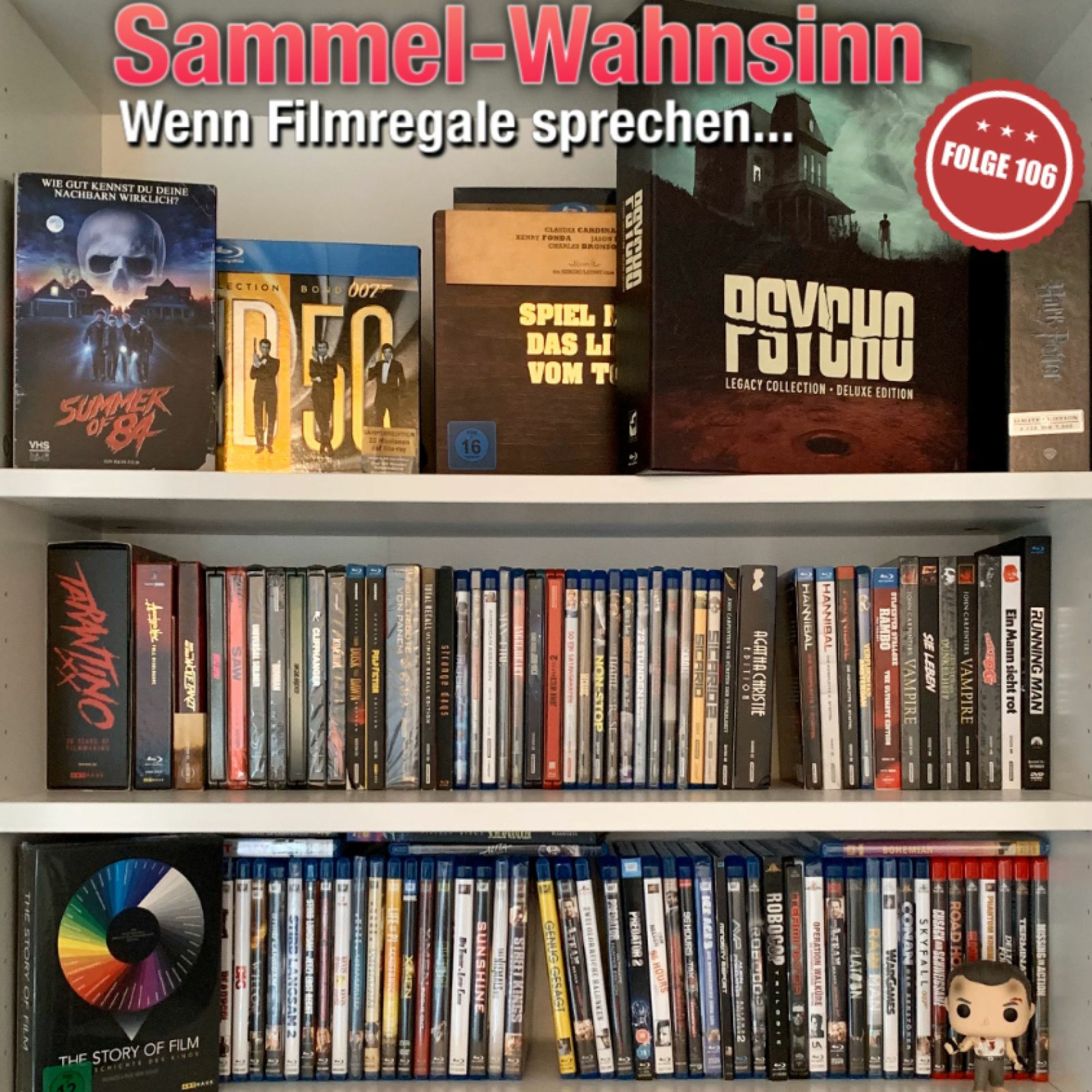 Folge 106 - Sammel-Wahnsinn - Wenn Filmregale sprechen...
