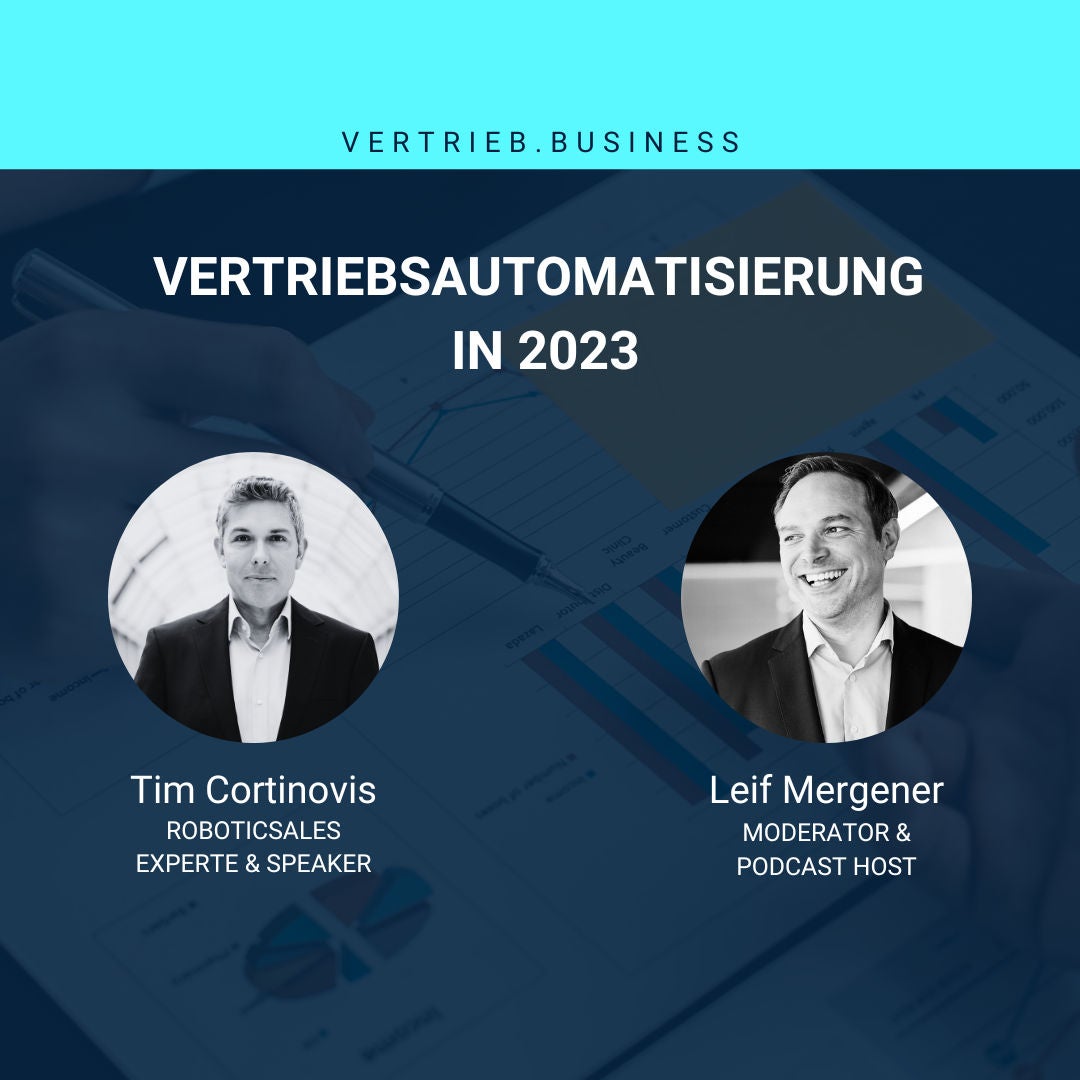Vertriebsautomatisierung in 2023 - Talk mit Tim Cortinovis