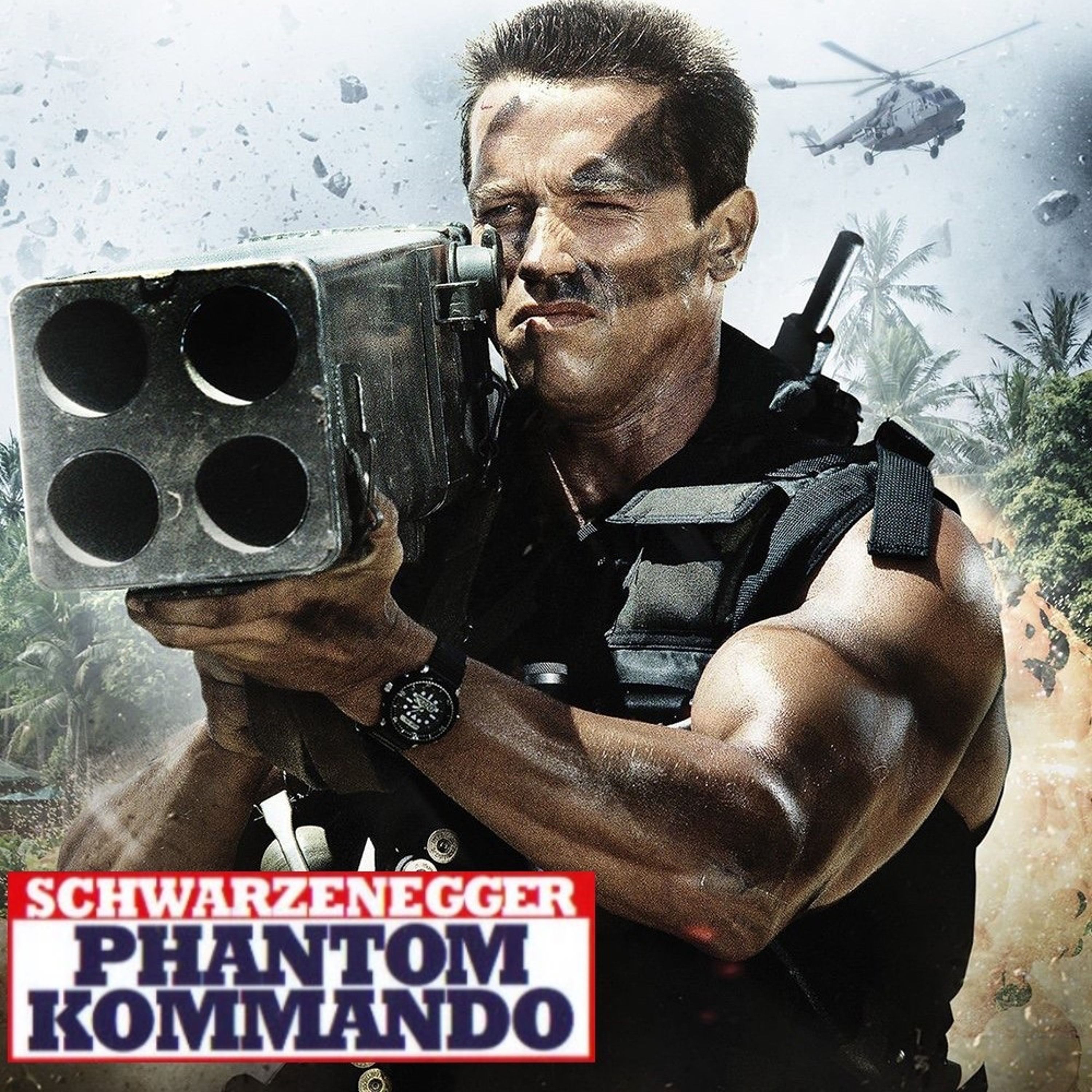 Folge 57 - Arnold Schwarzenegger ist "Das Phantom Kommando" - Ein Retro Film Special als Audioflick