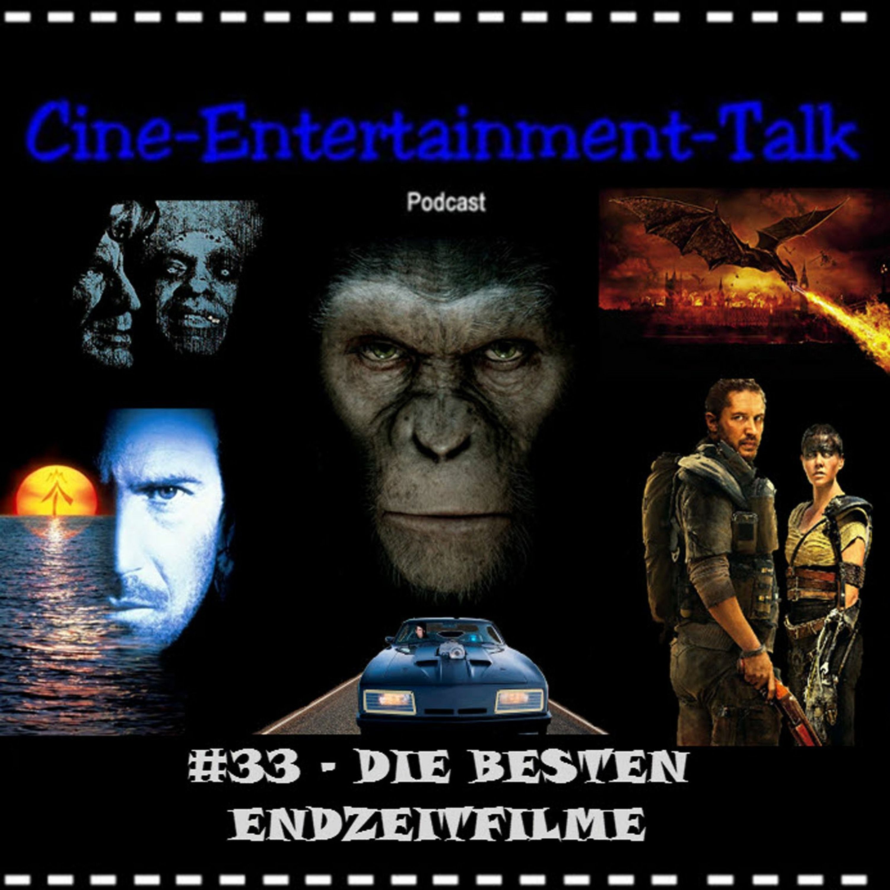 Folge 33 - Die besten Endzeit-Filme (Mad Max, Planet der Affen, Waterworld, The Road)