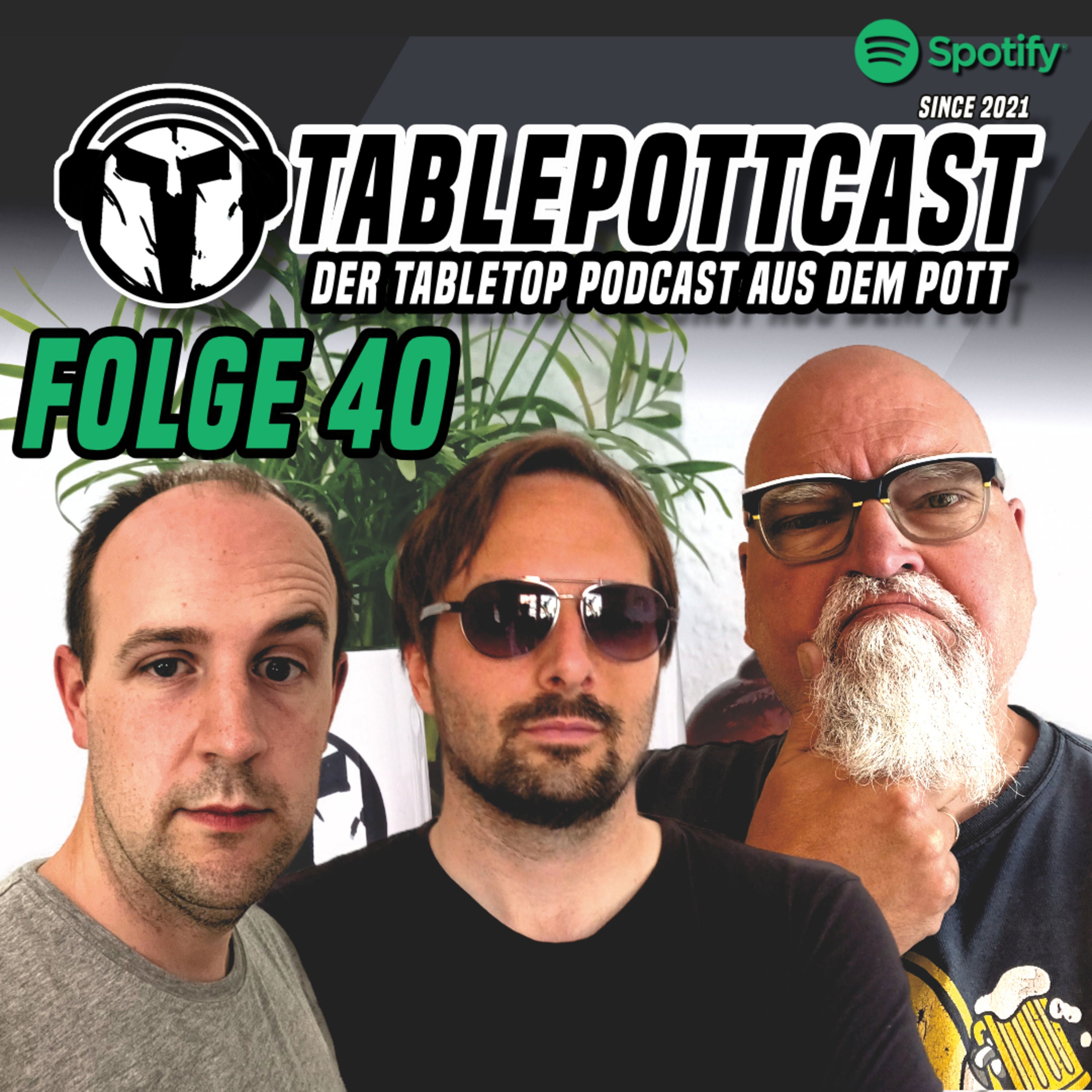FOLGE 40 – TABLETOP HOLIDAYS: URLAUB OHNE/MIT/FÜR HOBBY, COMEDY UWE & INNOVATIVE REGELMECHANIKEN