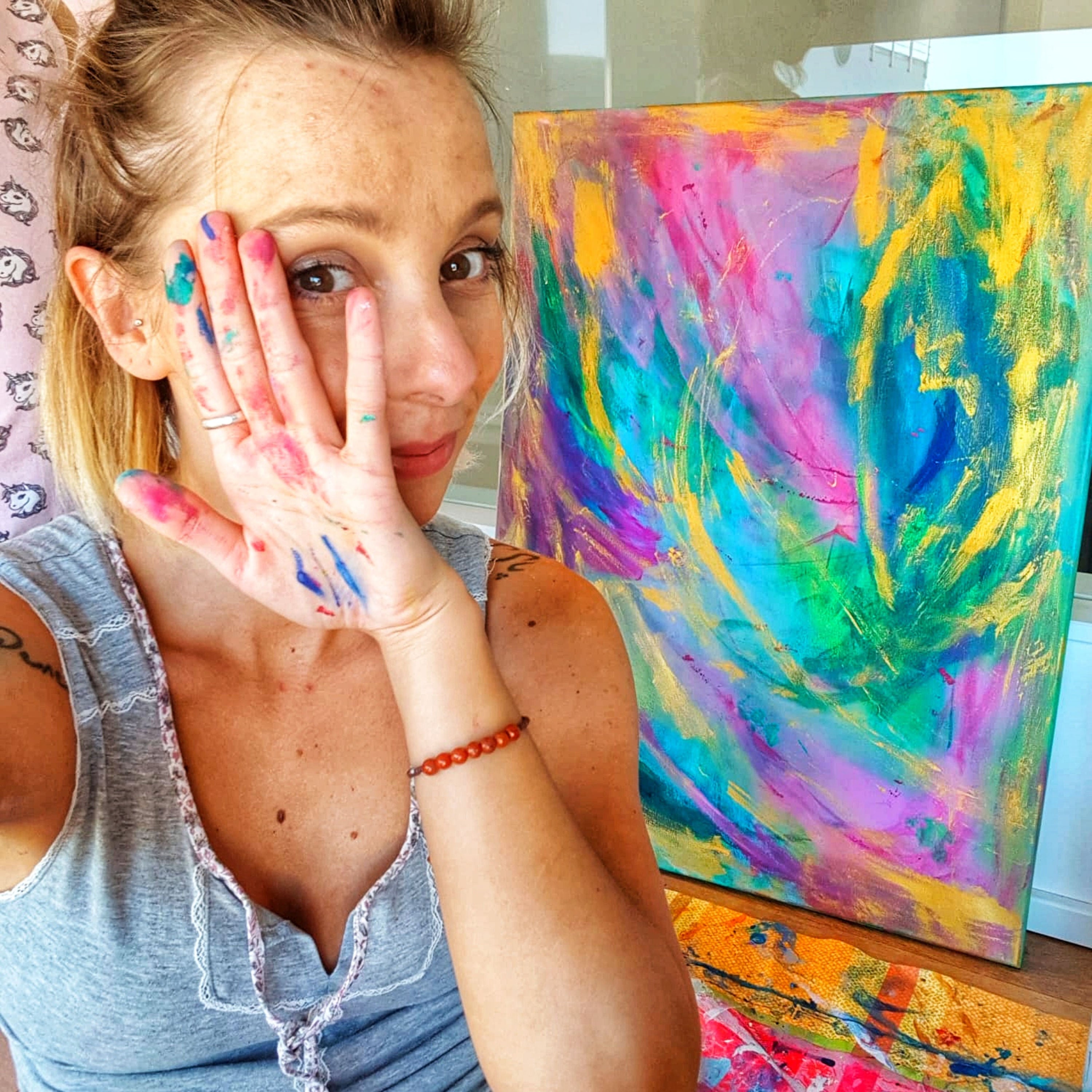Mit Kunsttherapeutin Patrizia im Gespräch über Mut, Kreativität, erfüllte Herzen und Ausdruck im Coaching