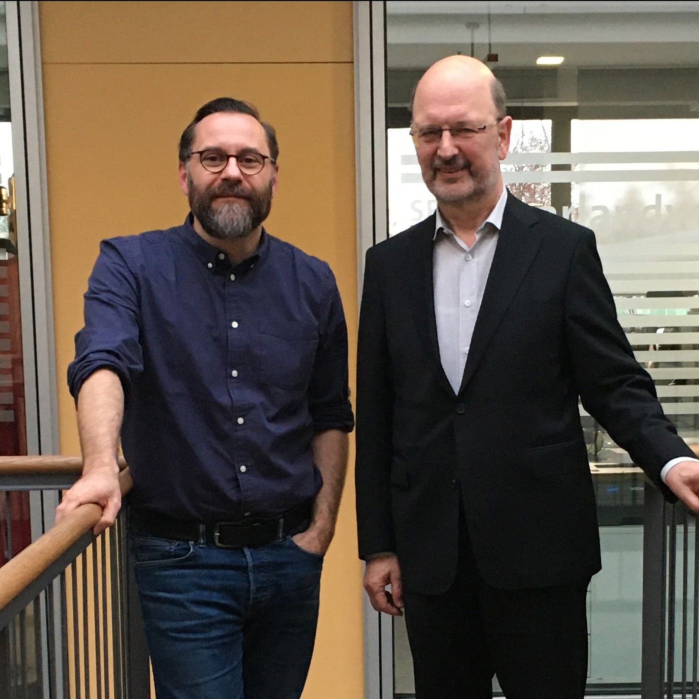 mit Albrecht Beutelspacher