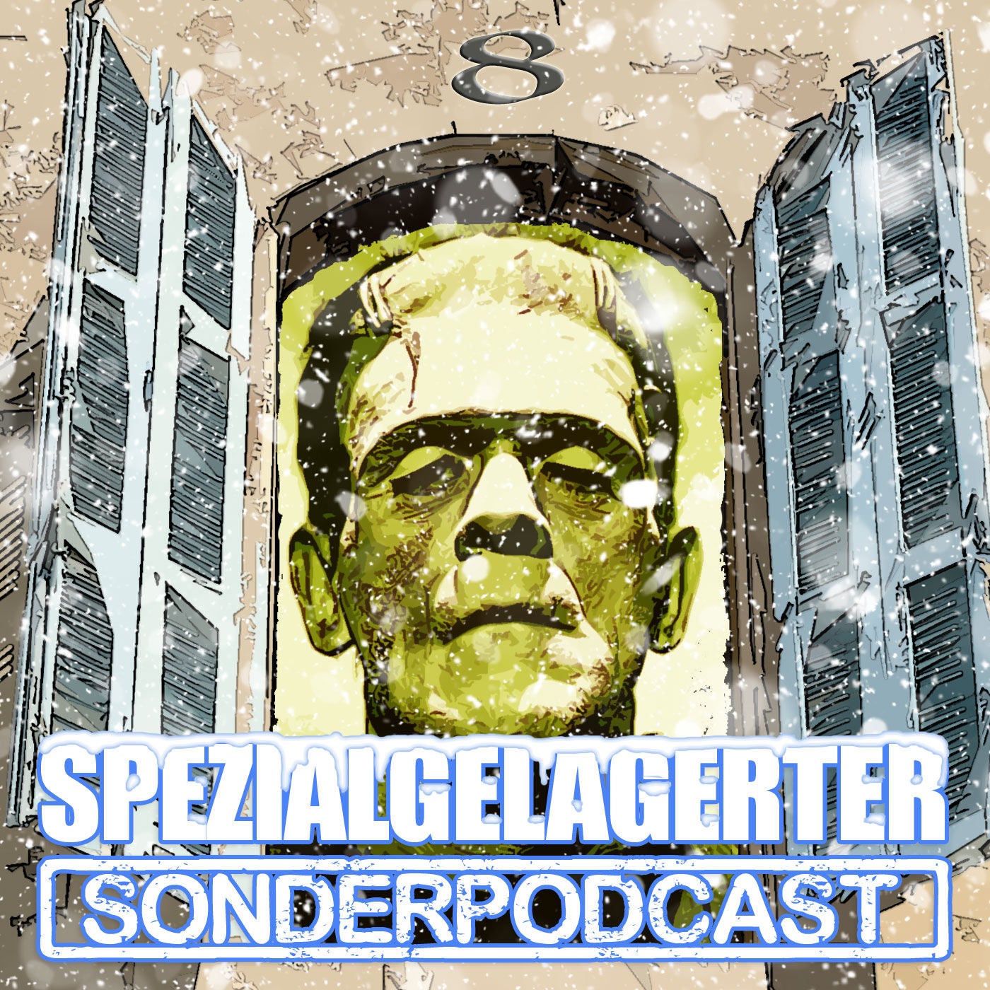 Spezialgelagerter Adventskalender - Tür 8: Frankenstein