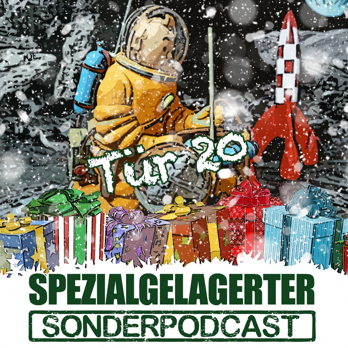 Spezialgelagerter Adventskalender 2018 - Tür 20: Tim und Struppi
